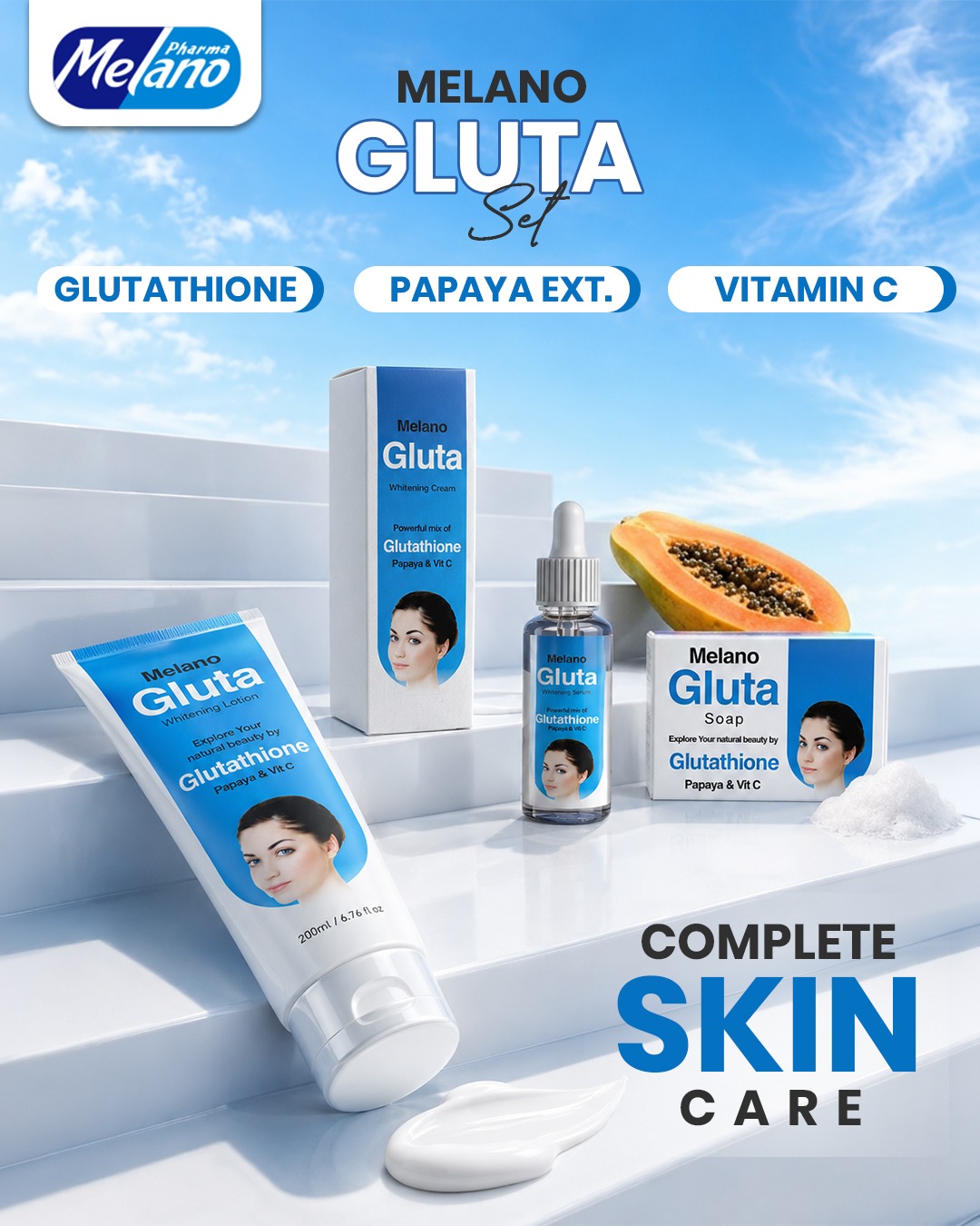 Melano  Pharmaceutical Facebook ad
