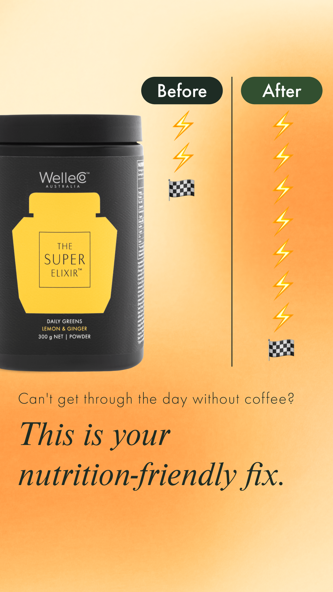 WelleCo Facebook ad
