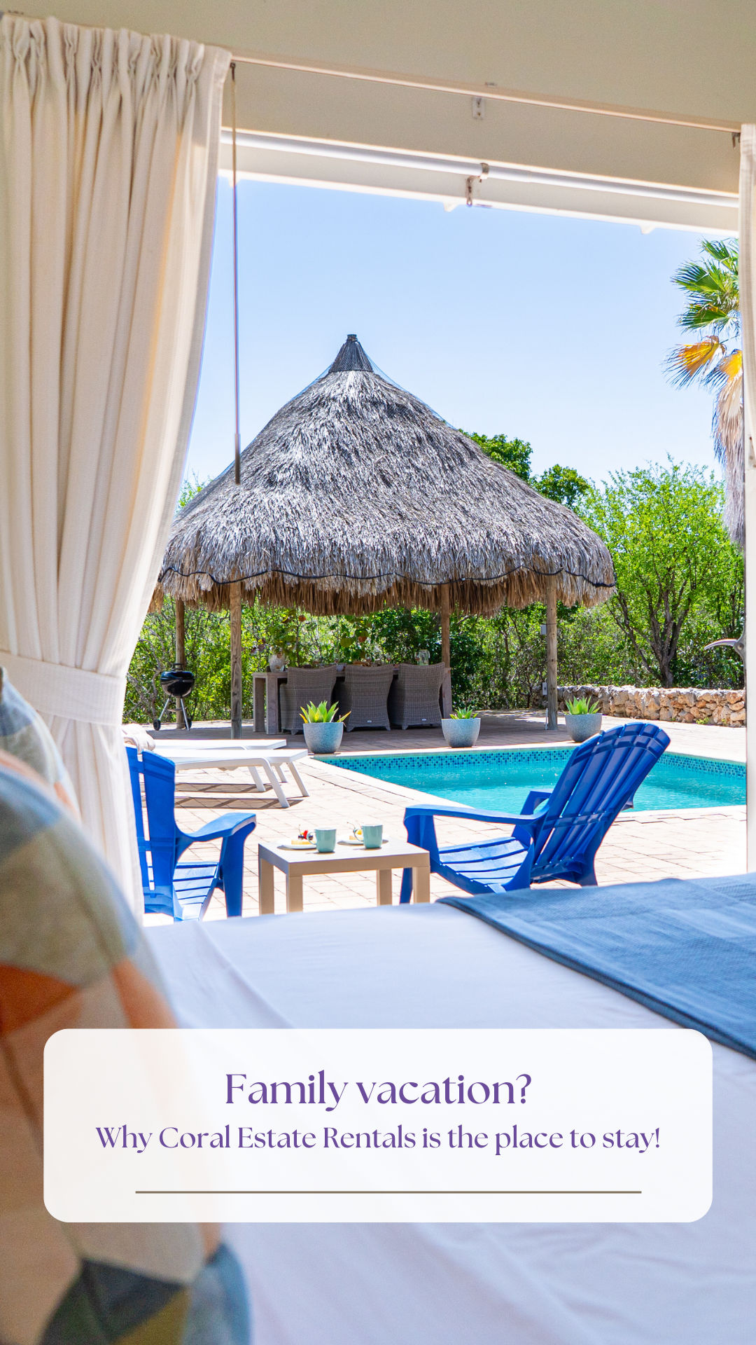 Coral Estate Rentals Curacao Facebook ad