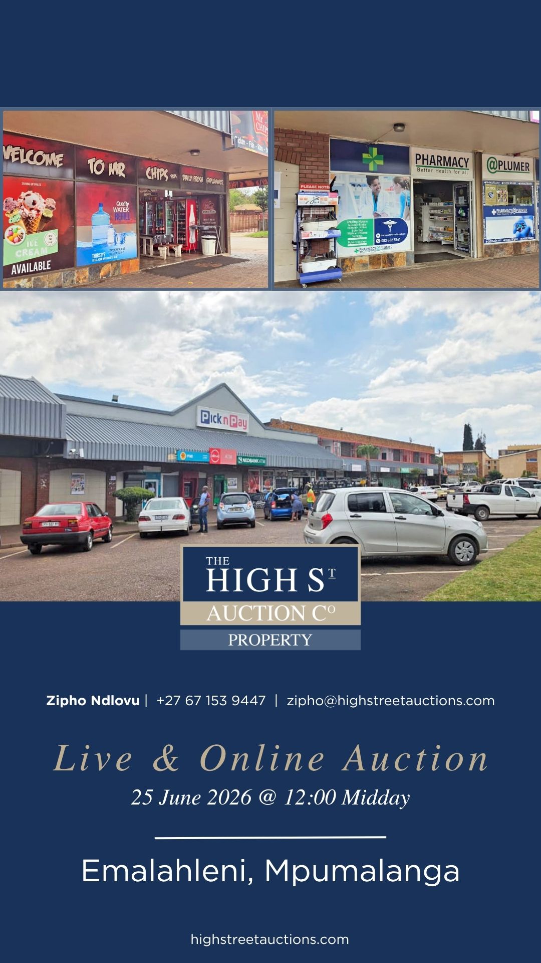 The High St Auction Co. Facebook ad