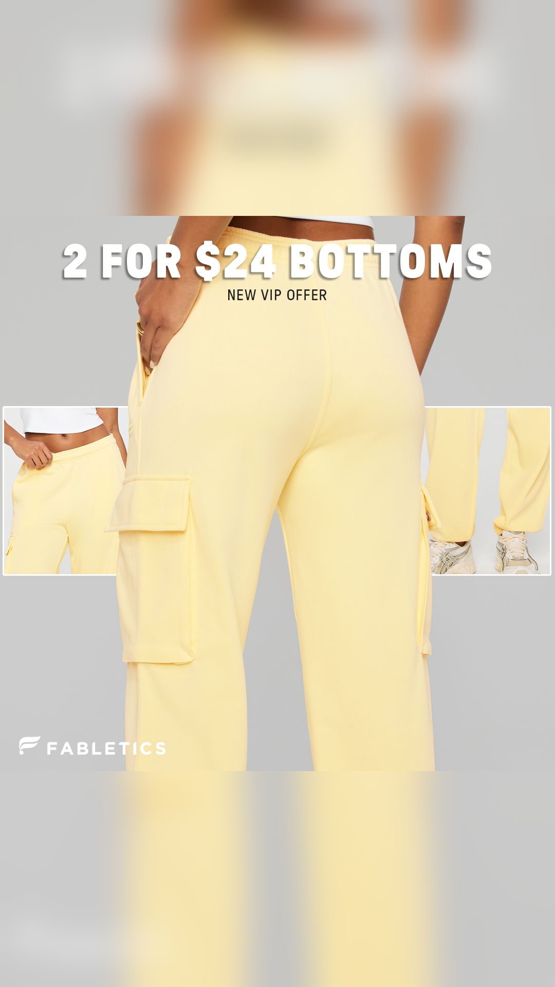 Fabletics Facebook ad