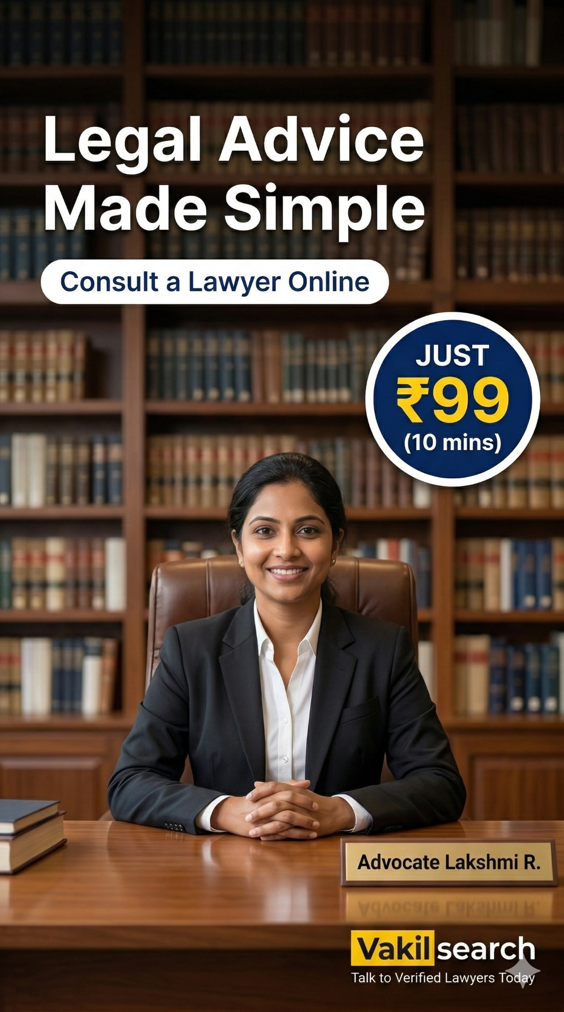 vakilsearch Facebook ad