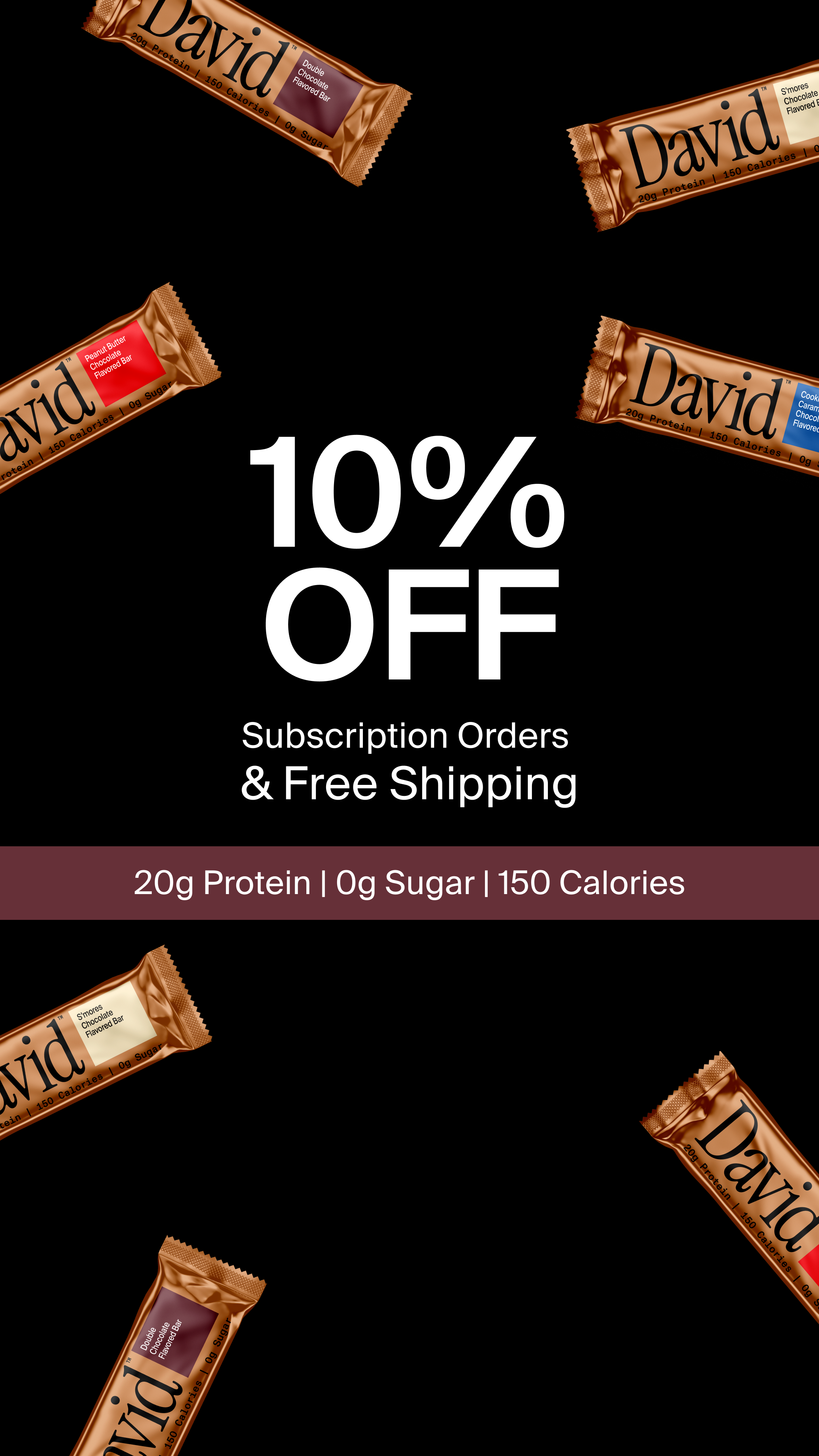 David Protein Facebook ad