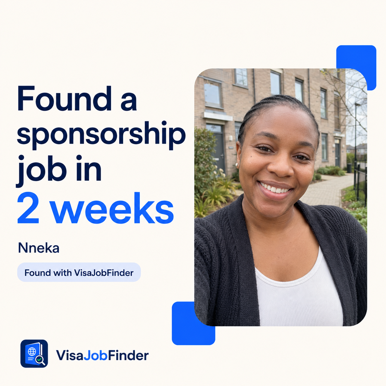 Visa Job Finder Facebook ad