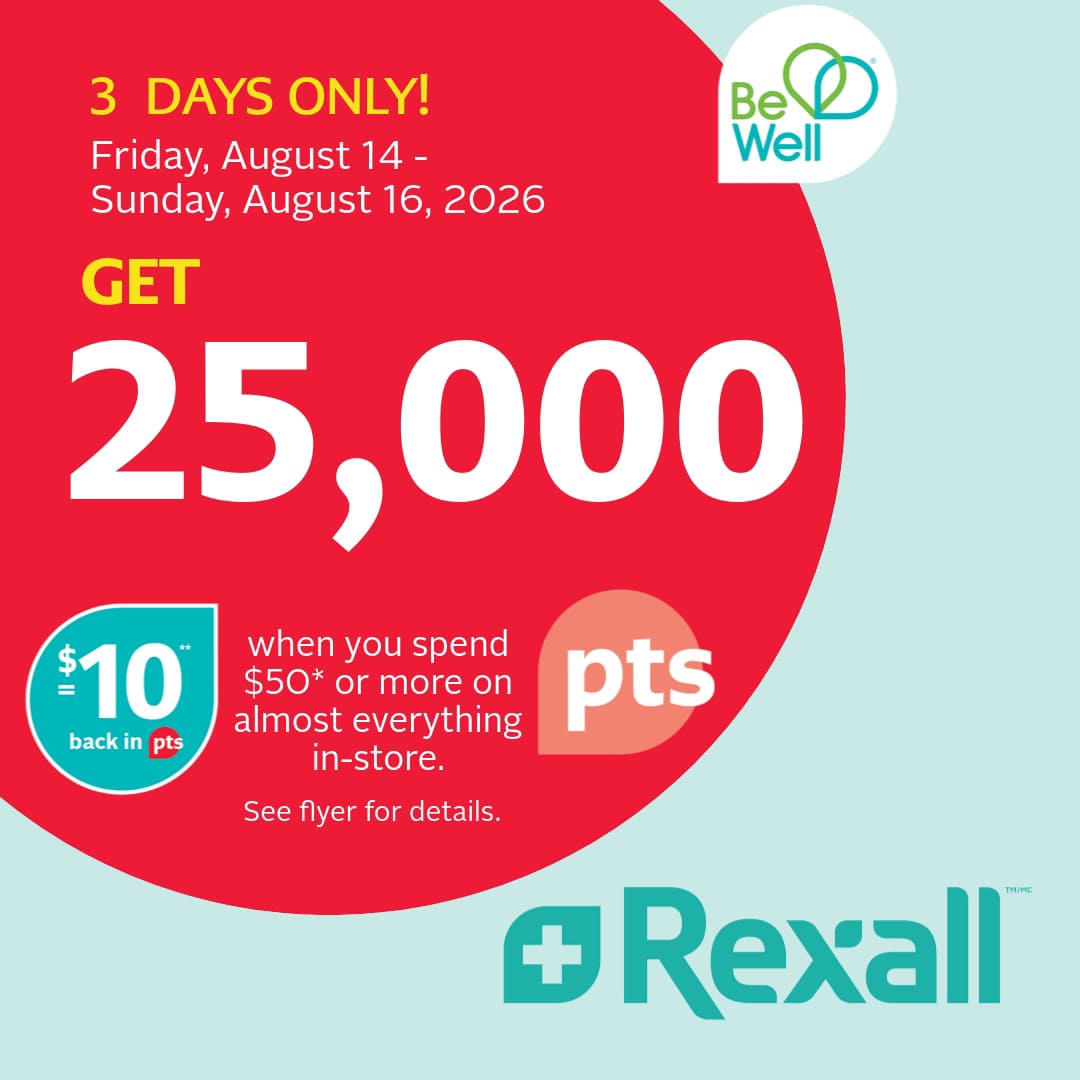 Rexall Drugstore Facebook ad
