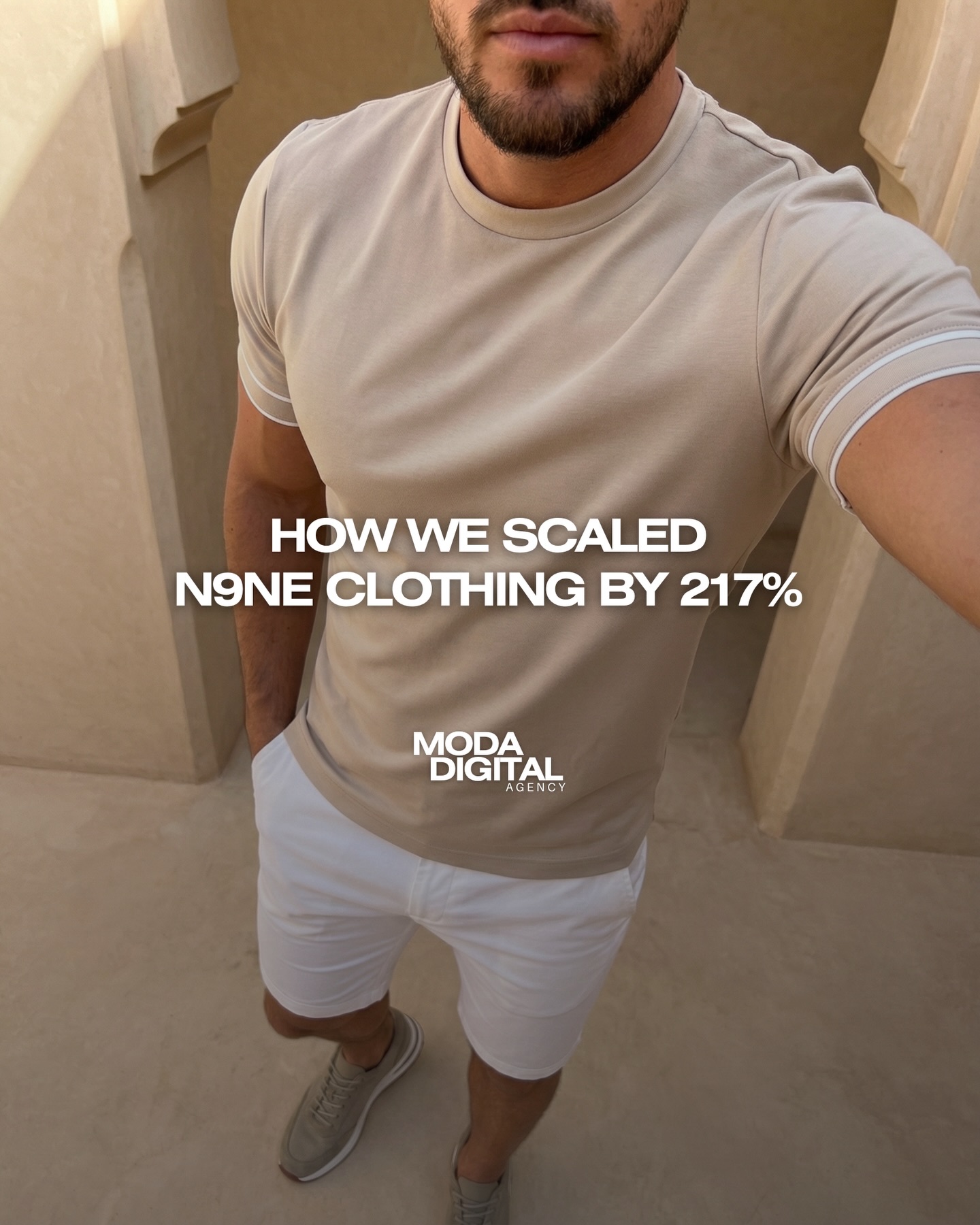 Moda Digital Agency Facebook ad: When N9NE Clothing partnered with Moda Digital, the…