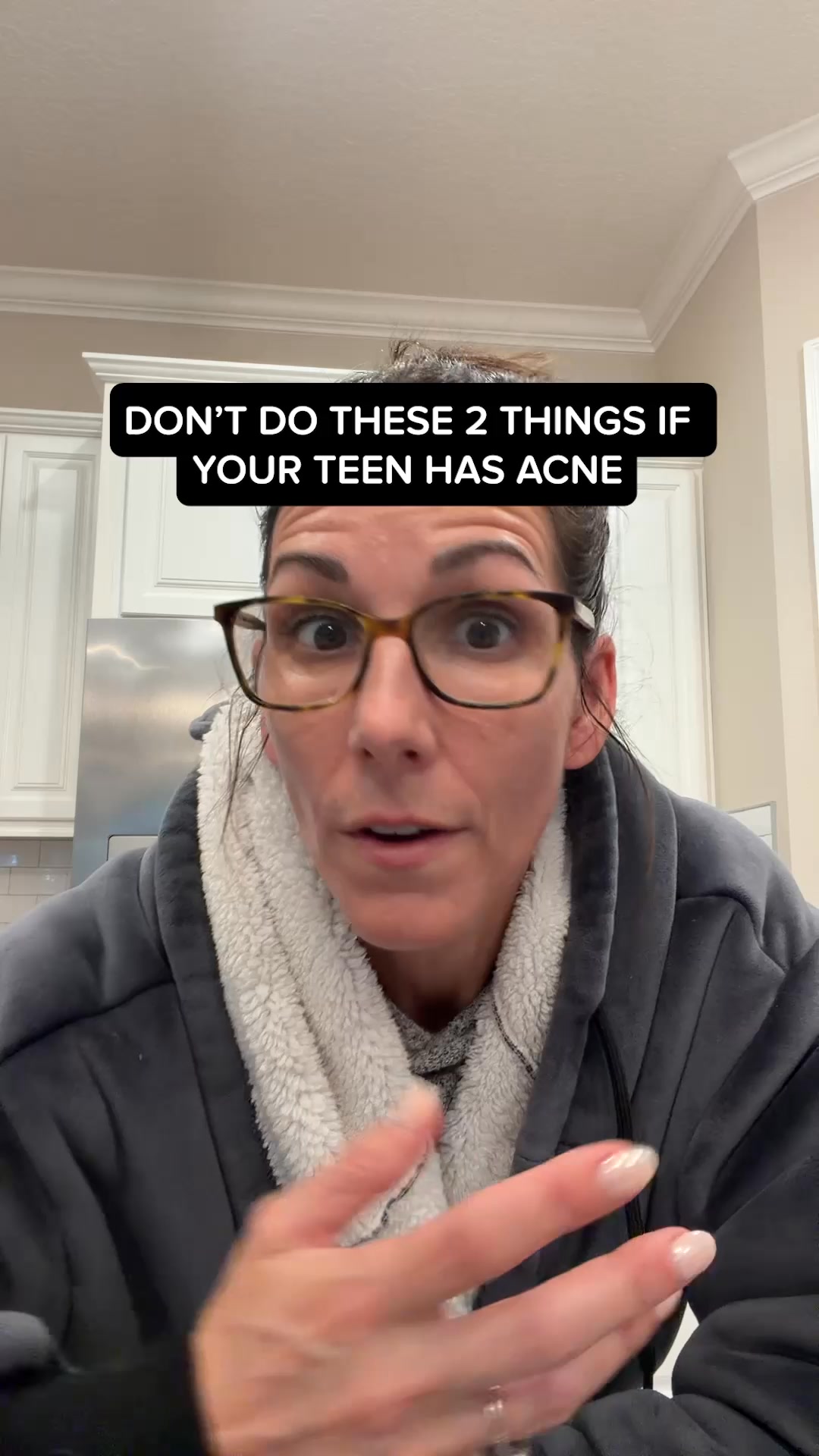 Meredith Masony Facebook ad: Stop Acne or Money Back