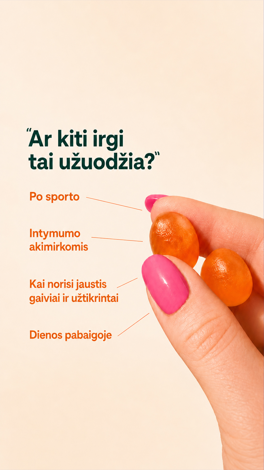 Vital Natural Facebook ad: Probiotikai moterims, kuriuos norisi vartoti kasdien