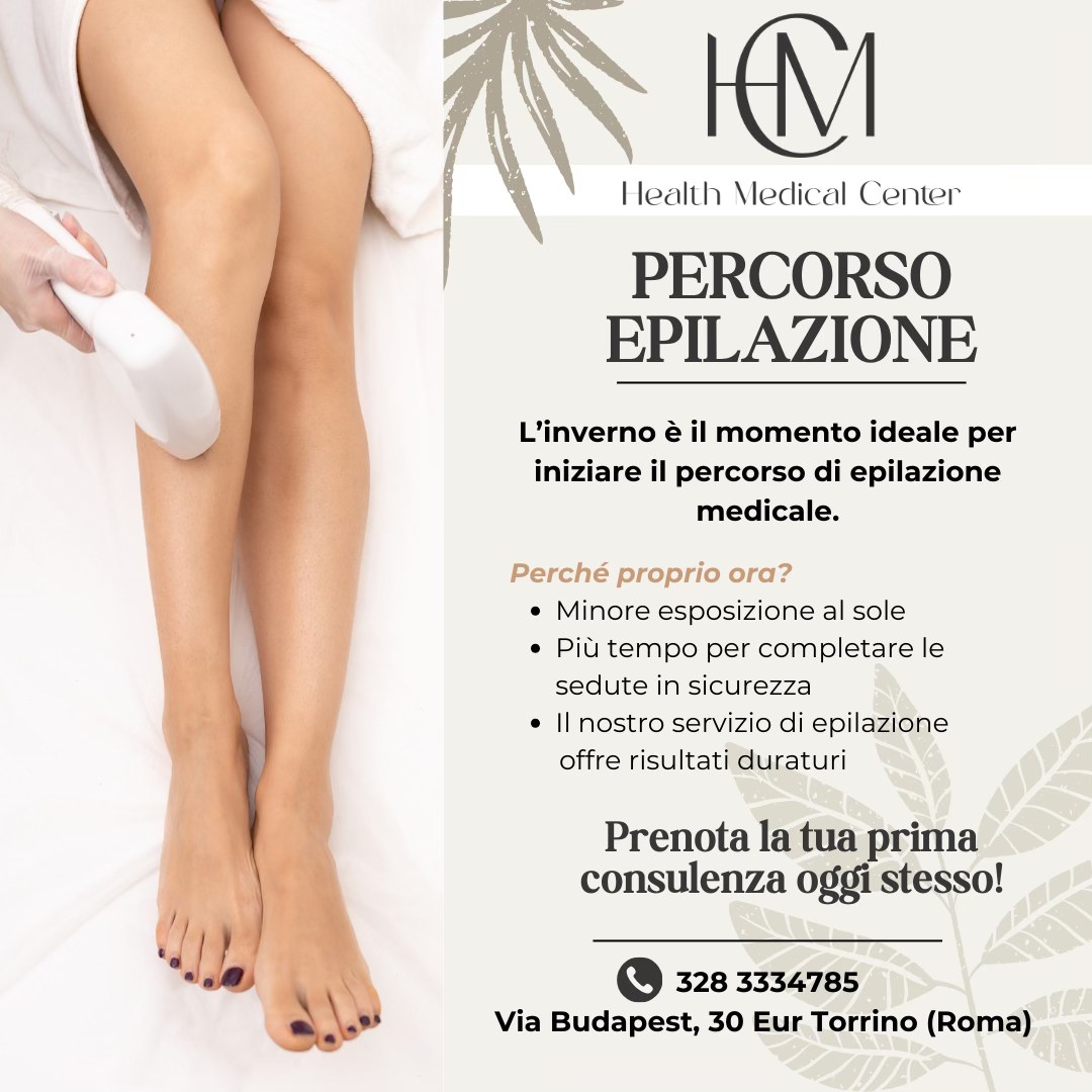 Health Medical Center Roma Facebook ad: Benessere al primo posto