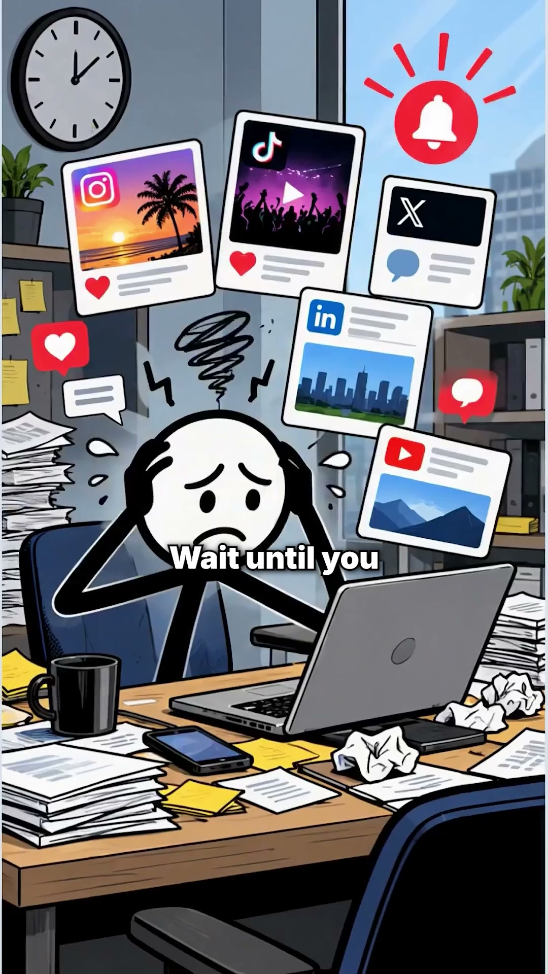 Marblism Facebook ad: Wait until you see what happens when you stop planning…