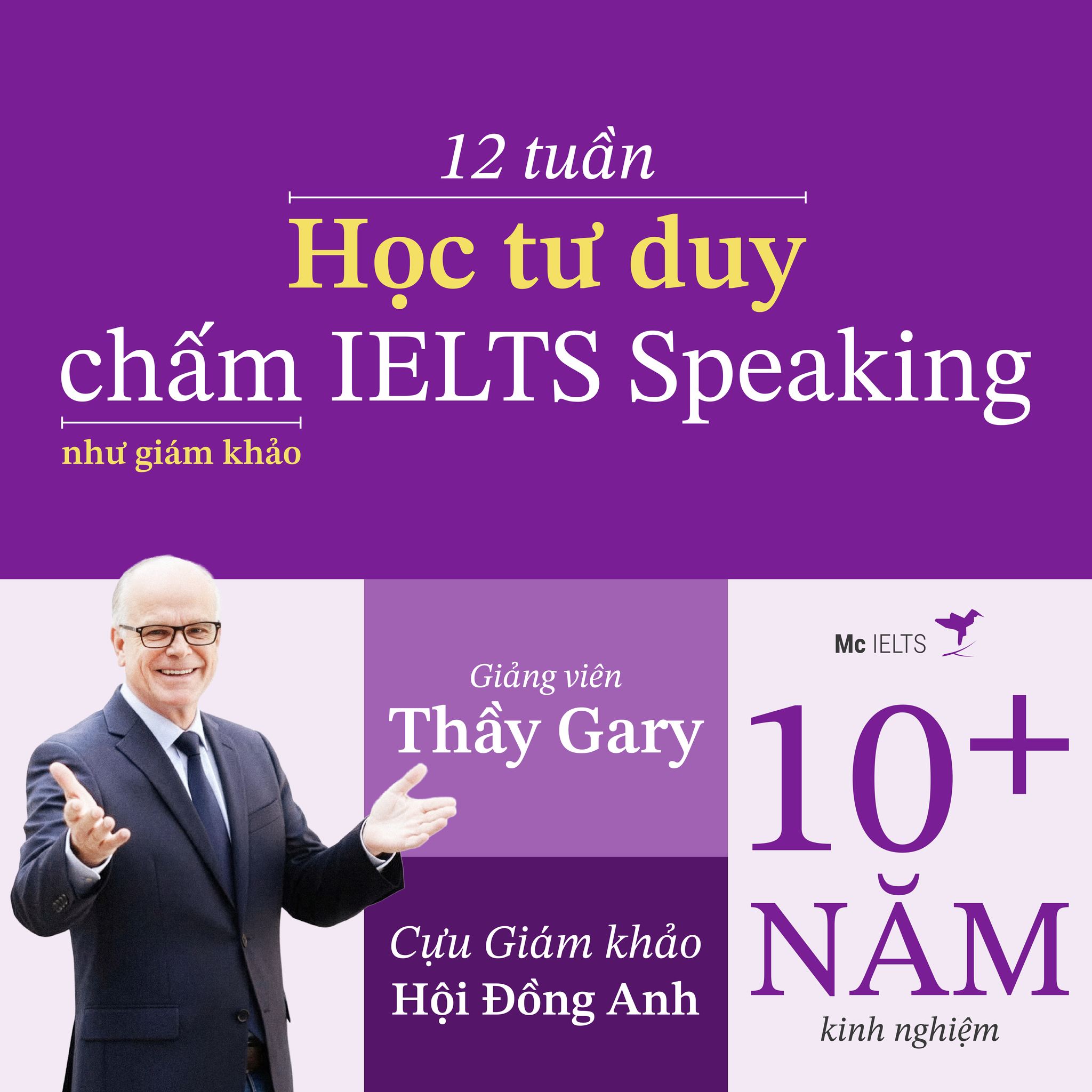 Mc IELTS Facebook ad: 2026 - DẠY IELTS SPEAKING KHÔNG CÒN LÀ…