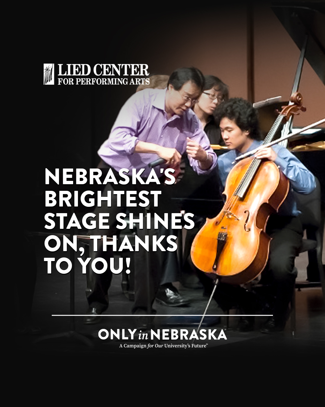 University of Nebraska Foundation Facebook ad