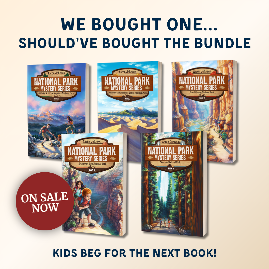 National Park Mystery Series Facebook ad