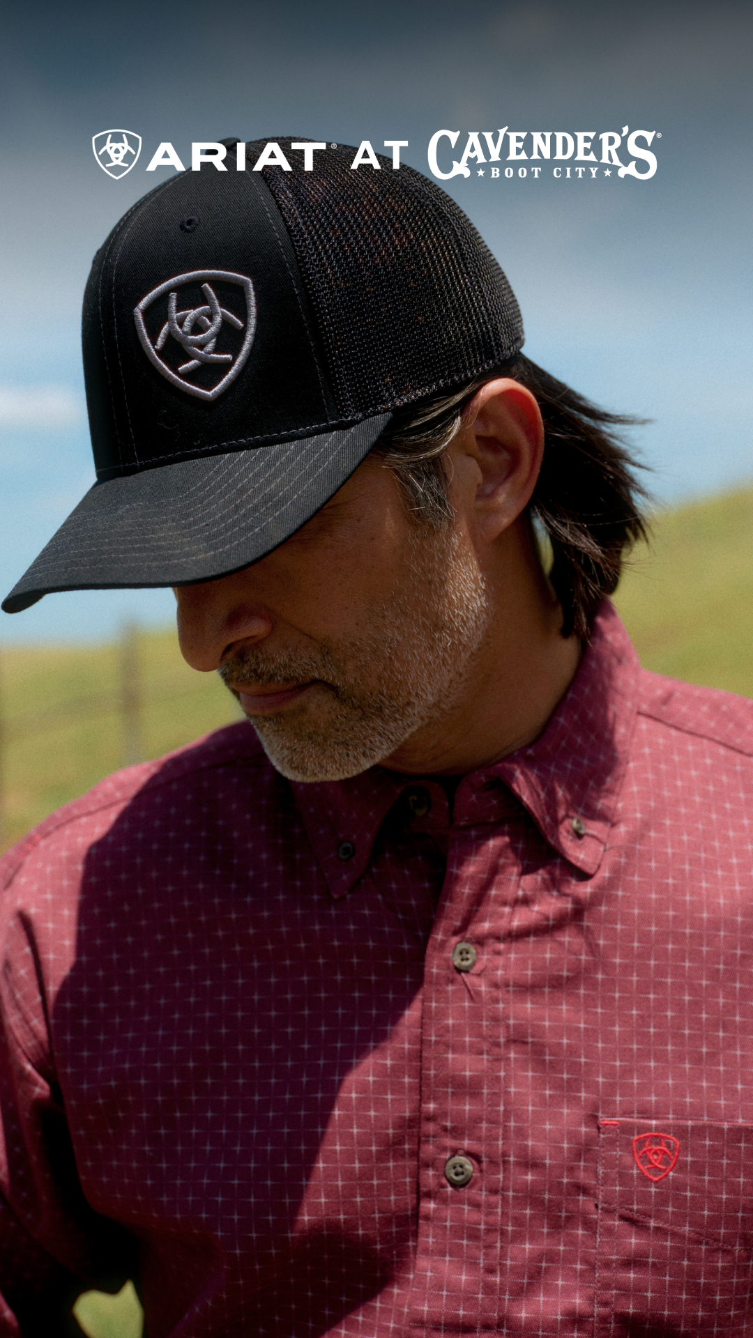 Cavender's Facebook ad: Shop Ariat New Arrivals