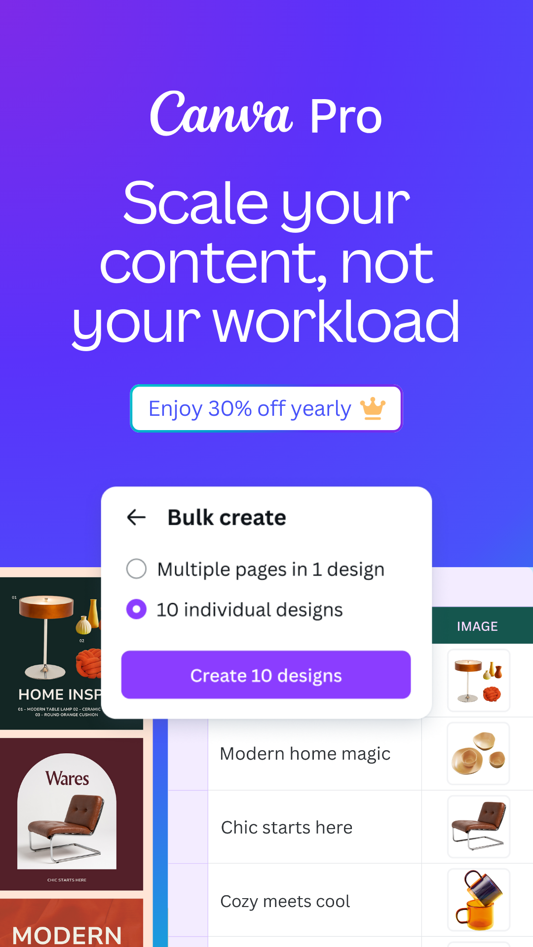 Canva Facebook ad