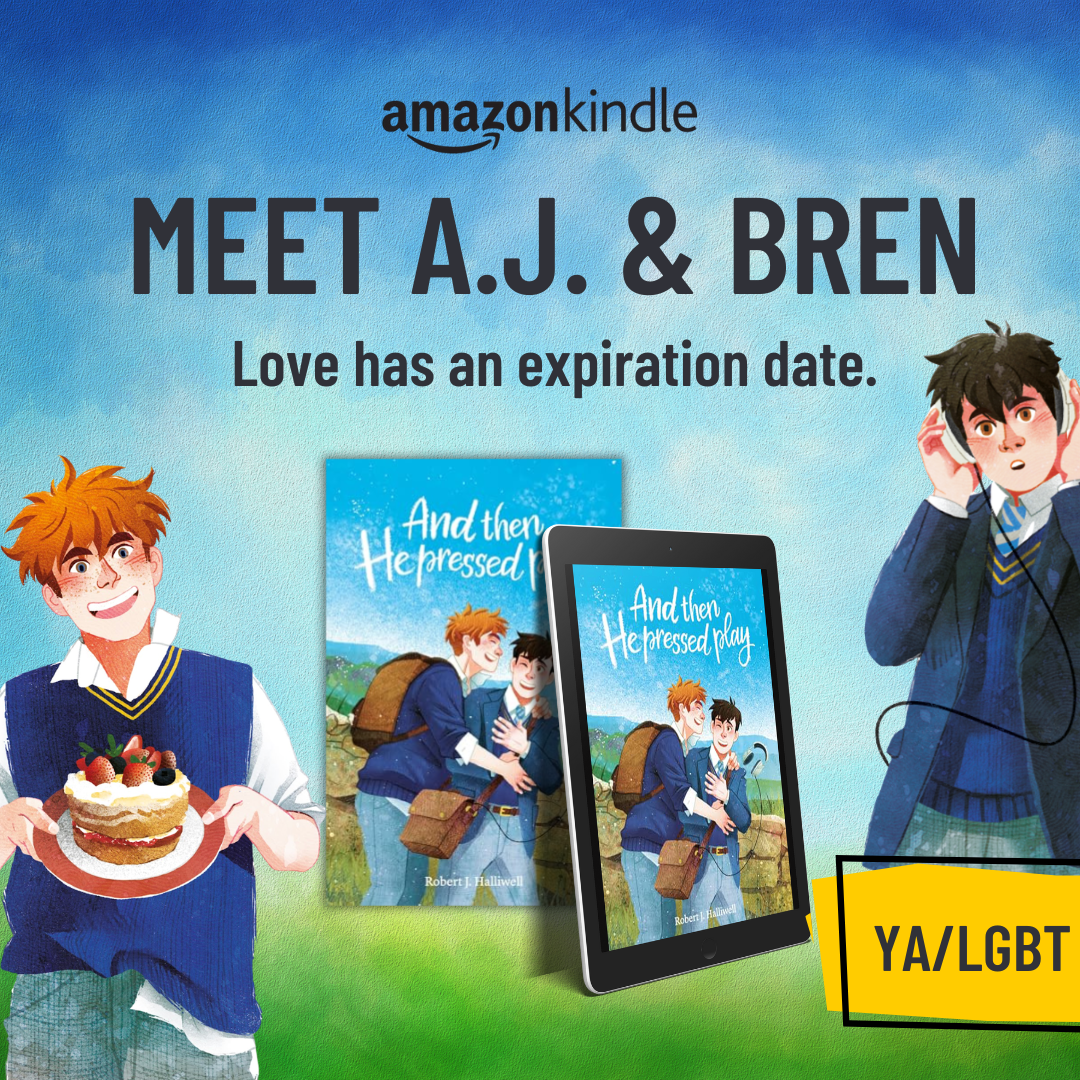 R.J. Writes Facebook ad: This LGBT book will make you believe in love!