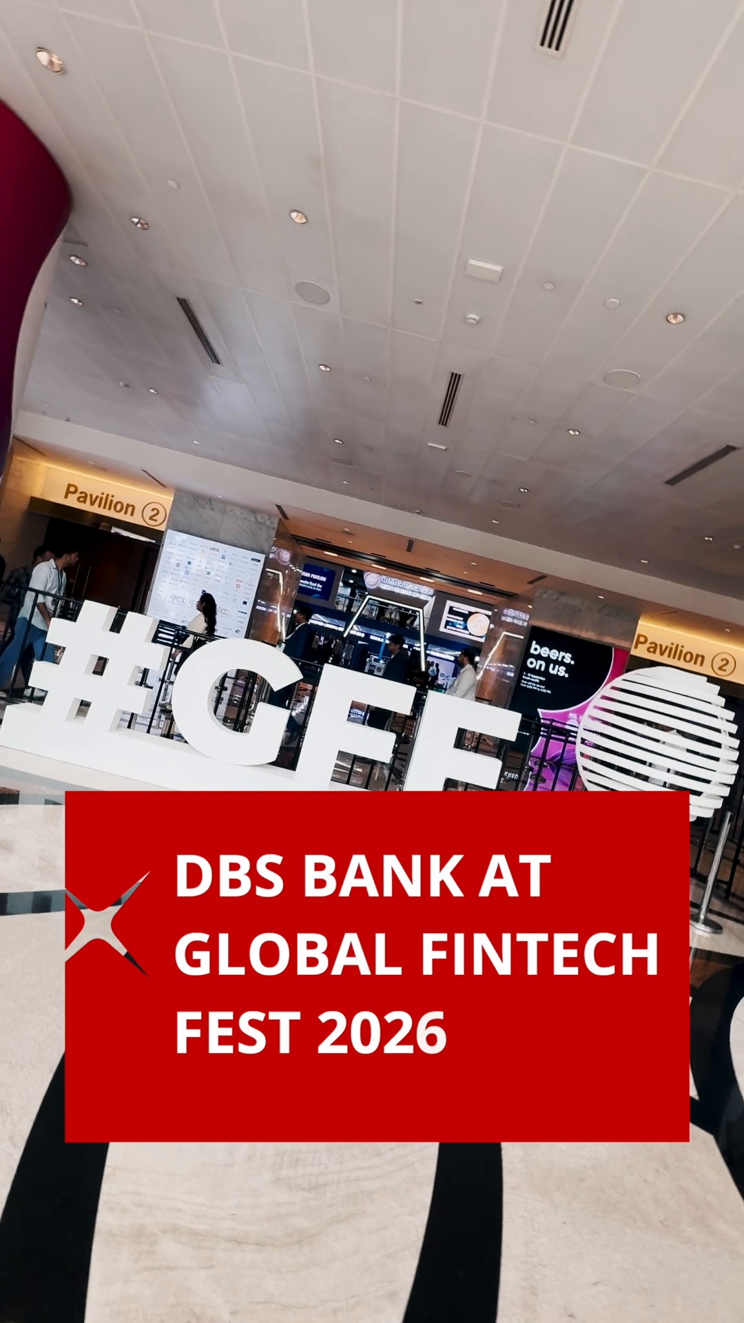 DBS Facebook ad: Three days at @globalfintechfest 2026 brought together the…