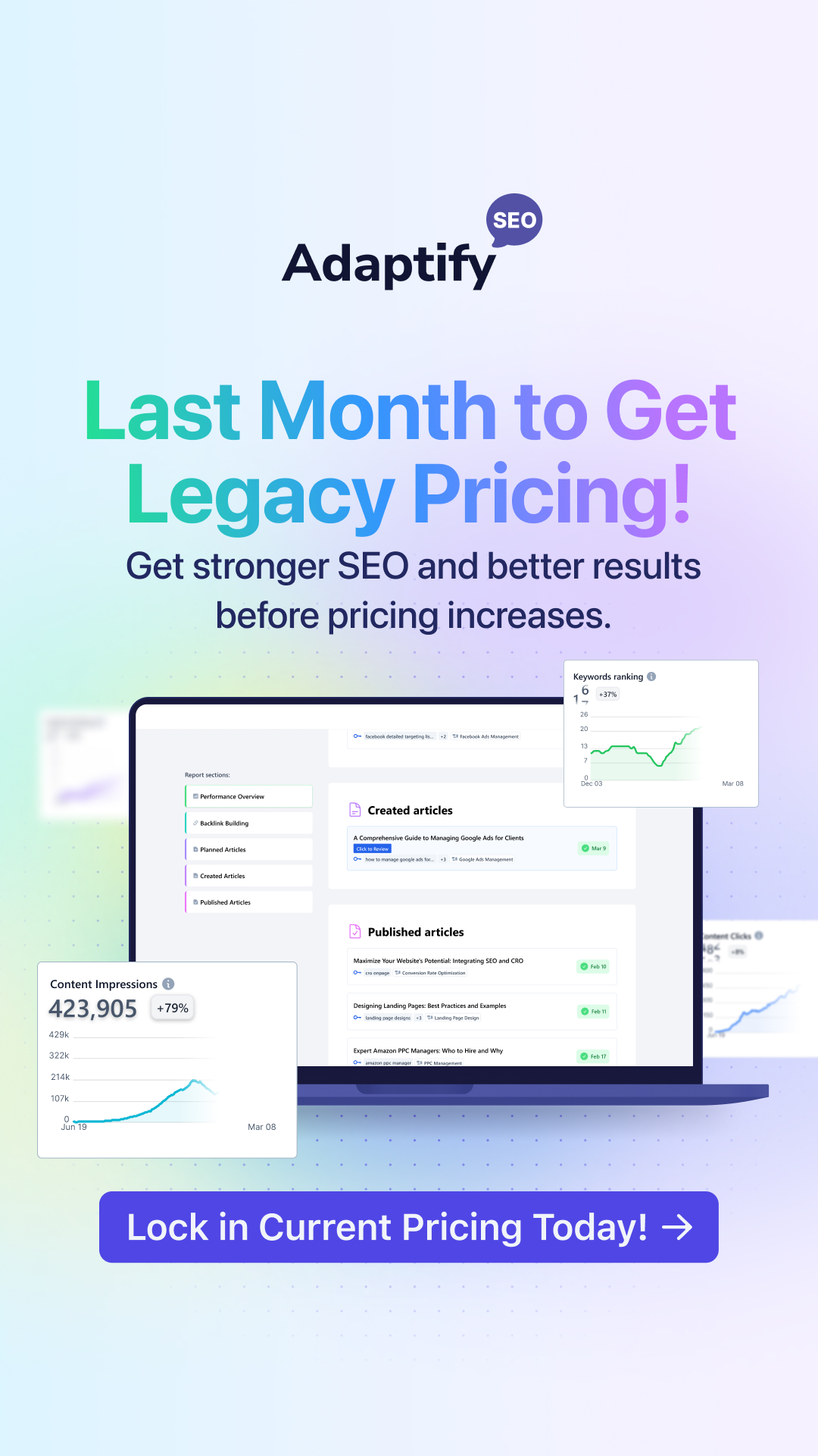 Adaptify Facebook ad