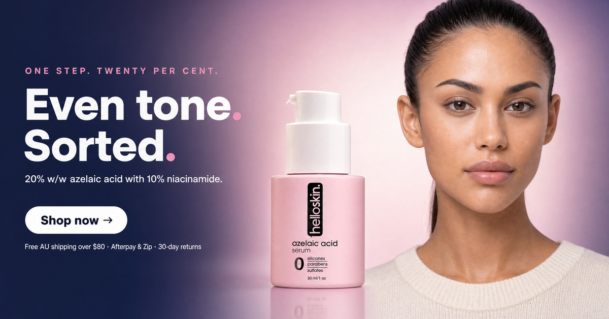 Helloskin Facebook ad