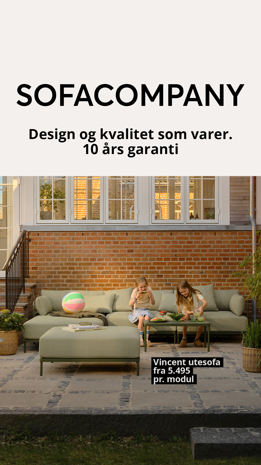 Sofacompany Facebook ad