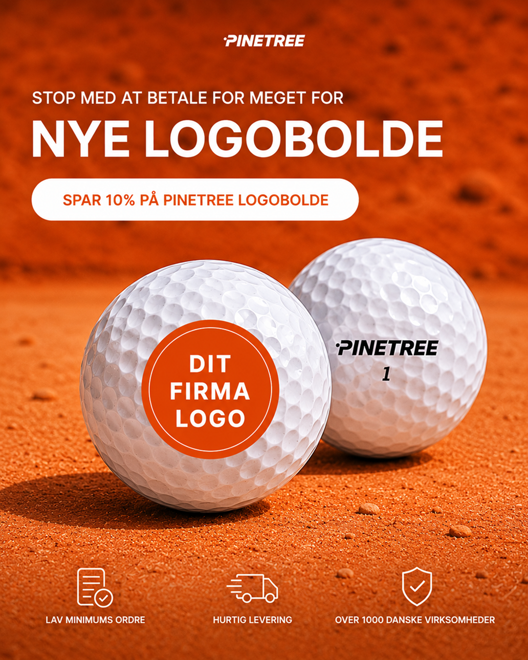 Pinetree Golf Facebook ad