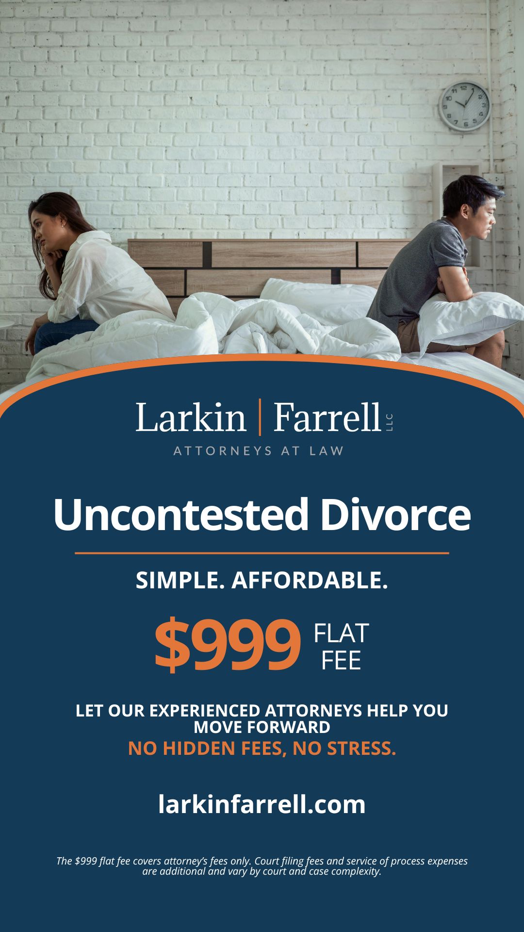 Larkin Farrell, LLC Facebook ad from Feb 12, 2026