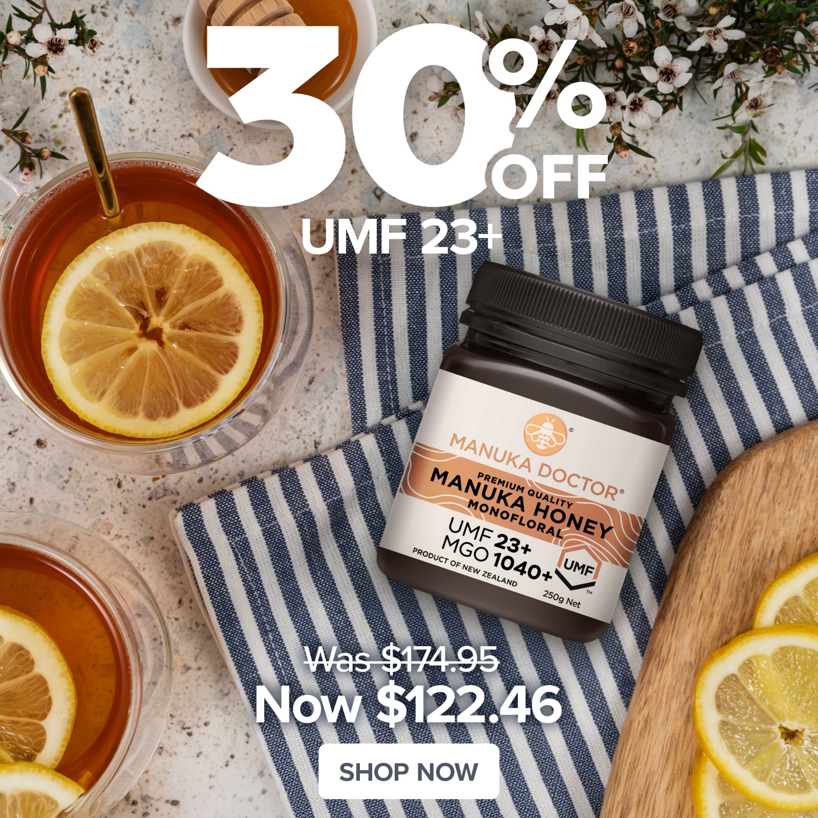 Manuka Doctor New Zealand Facebook ad