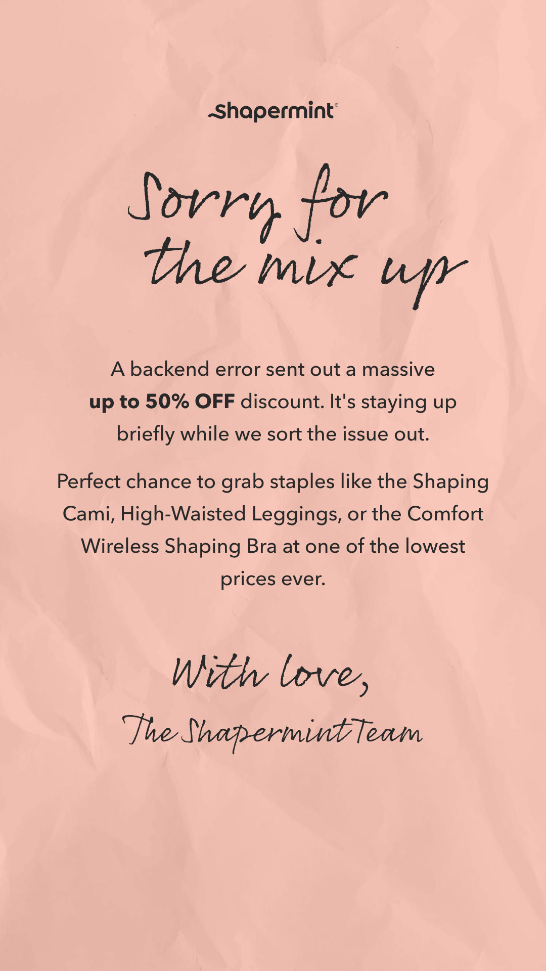 Shapermint Facebook ad