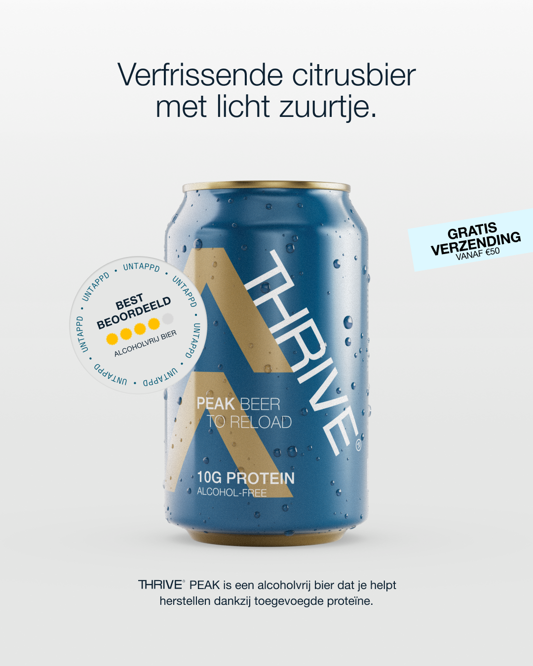 Thrive Beer Facebook ad