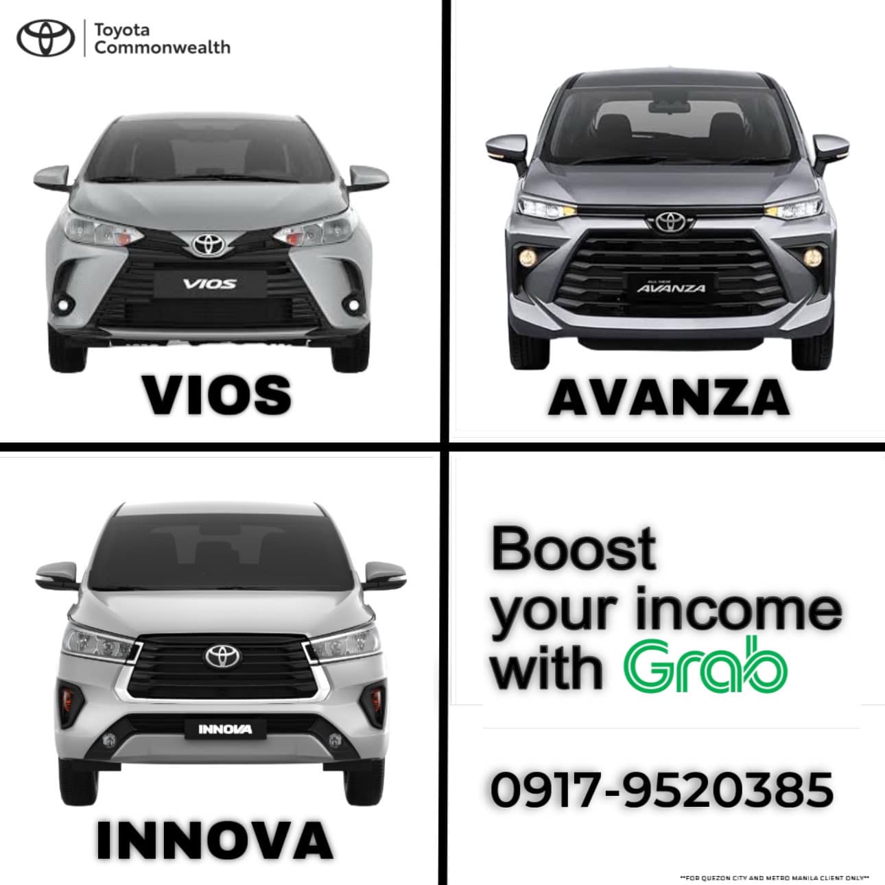 Mark Dela Cruz - Toyota Commonwealth Facebook ad: !Good Day mga KaNegosyo!