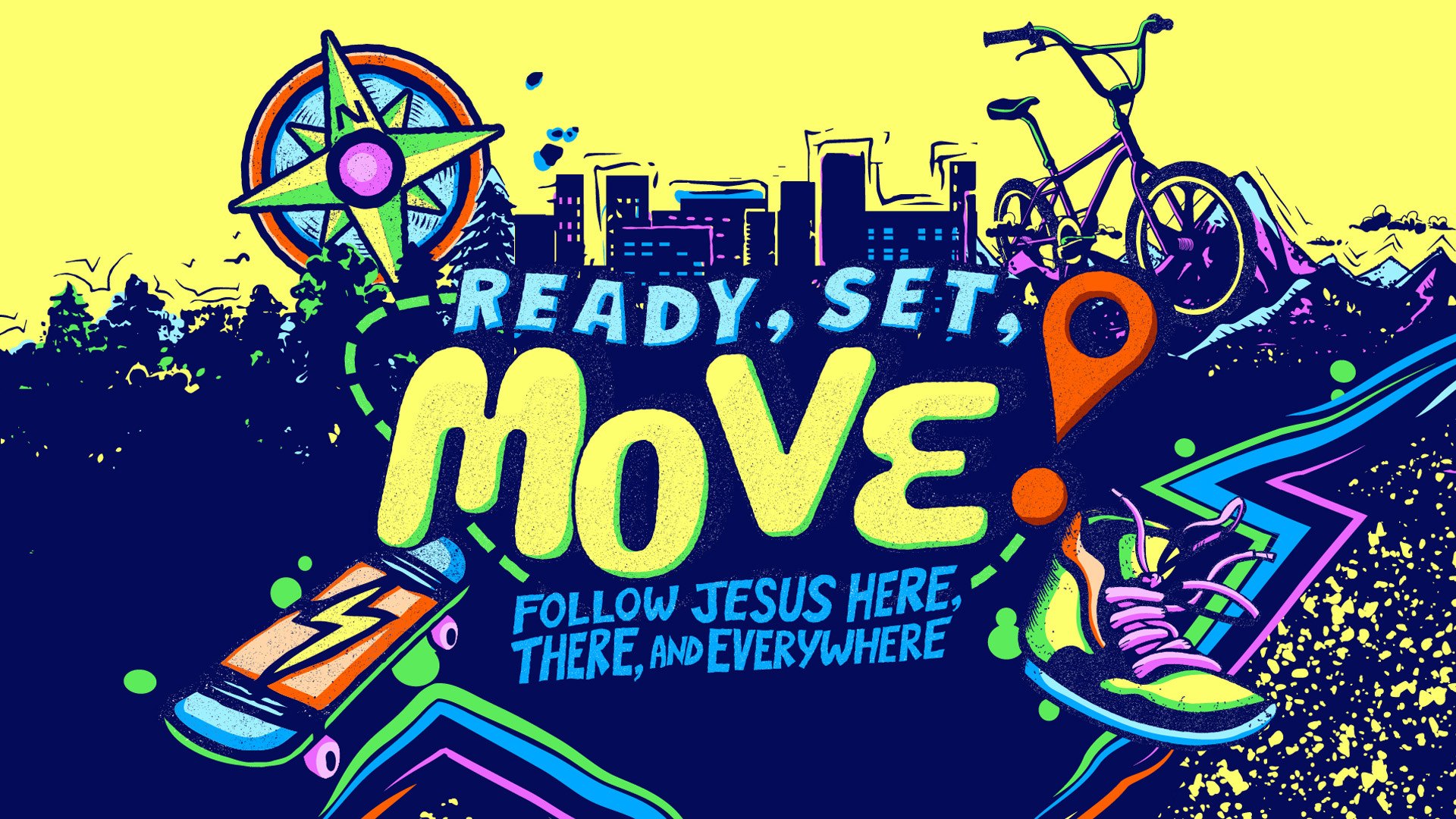 Oasis Community Church - Fallon, Nevada Facebook ad: Oasis Kids Camp: Ready, Set, Move!