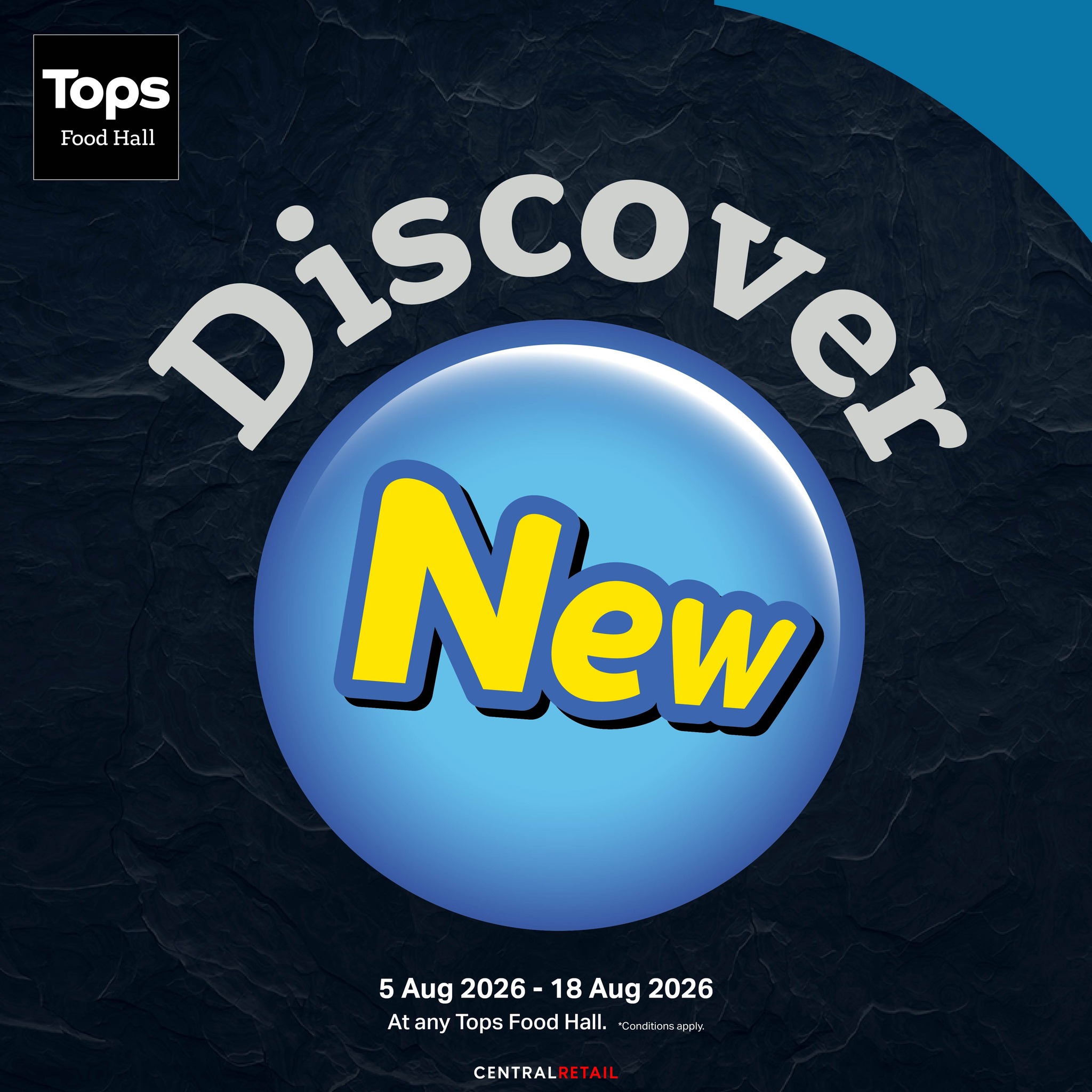 TOPS FOOD HALL Facebook ad: New arrivals are here.