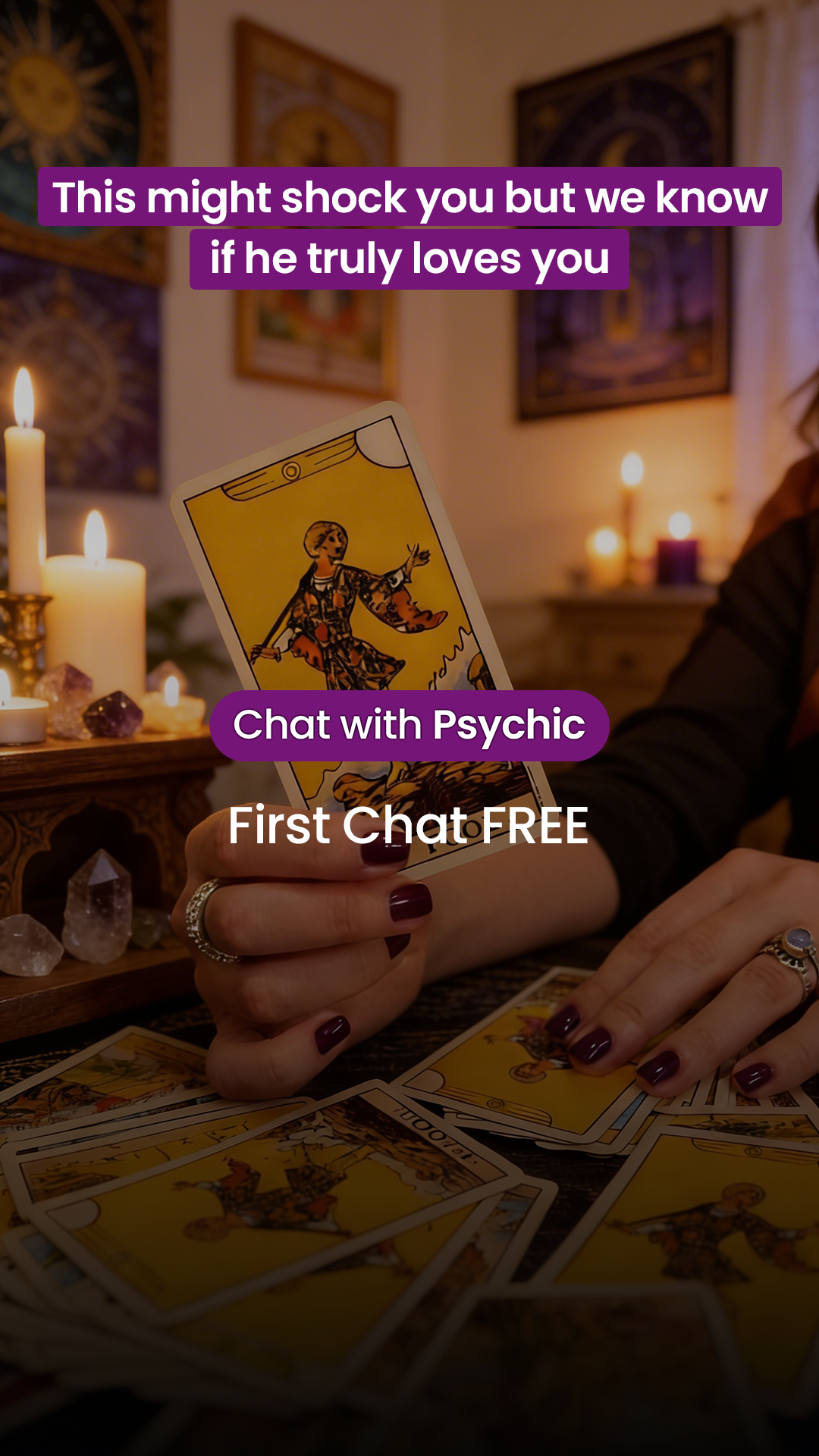 Tarot Life Facebook ad