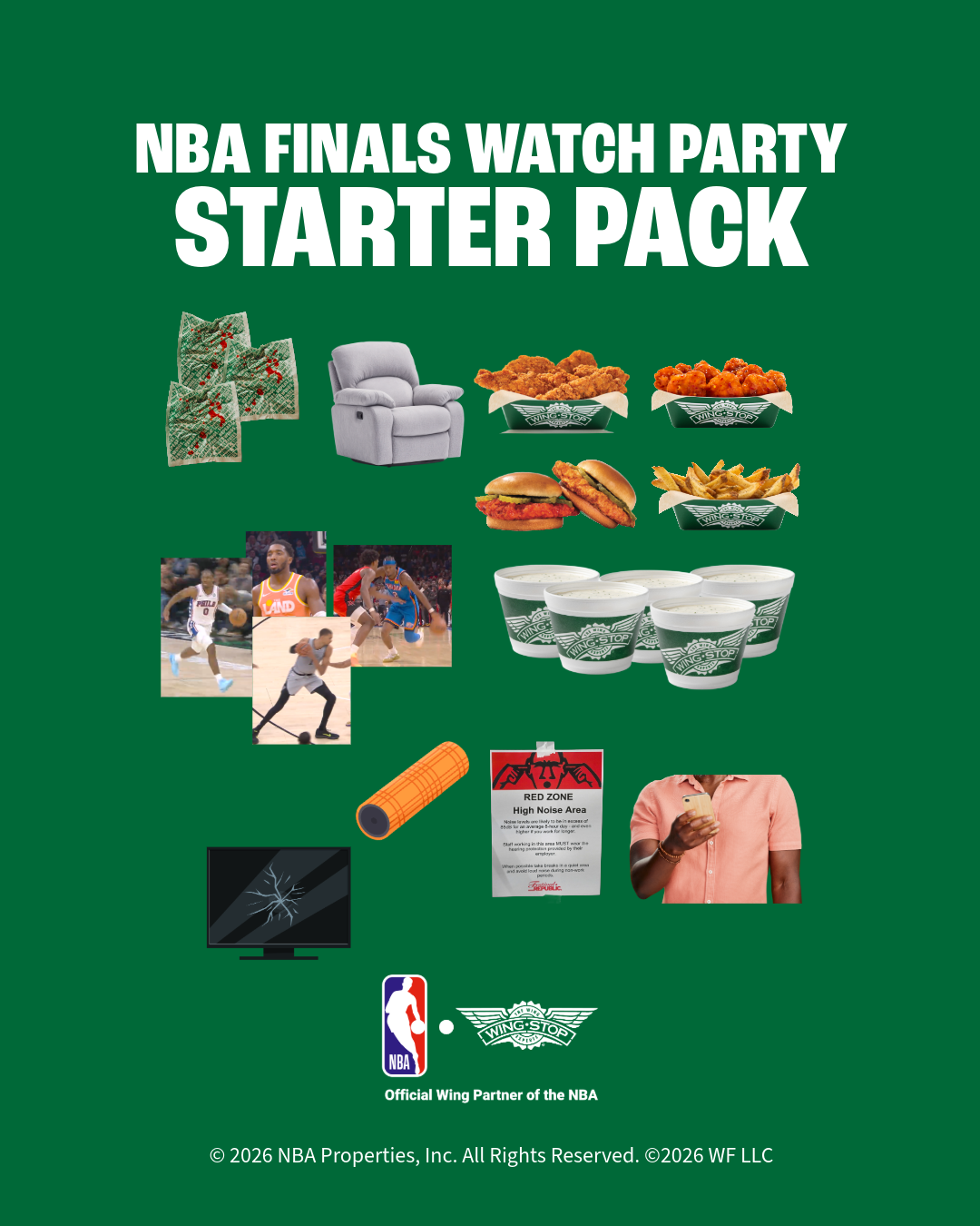 Wingstop Facebook ad