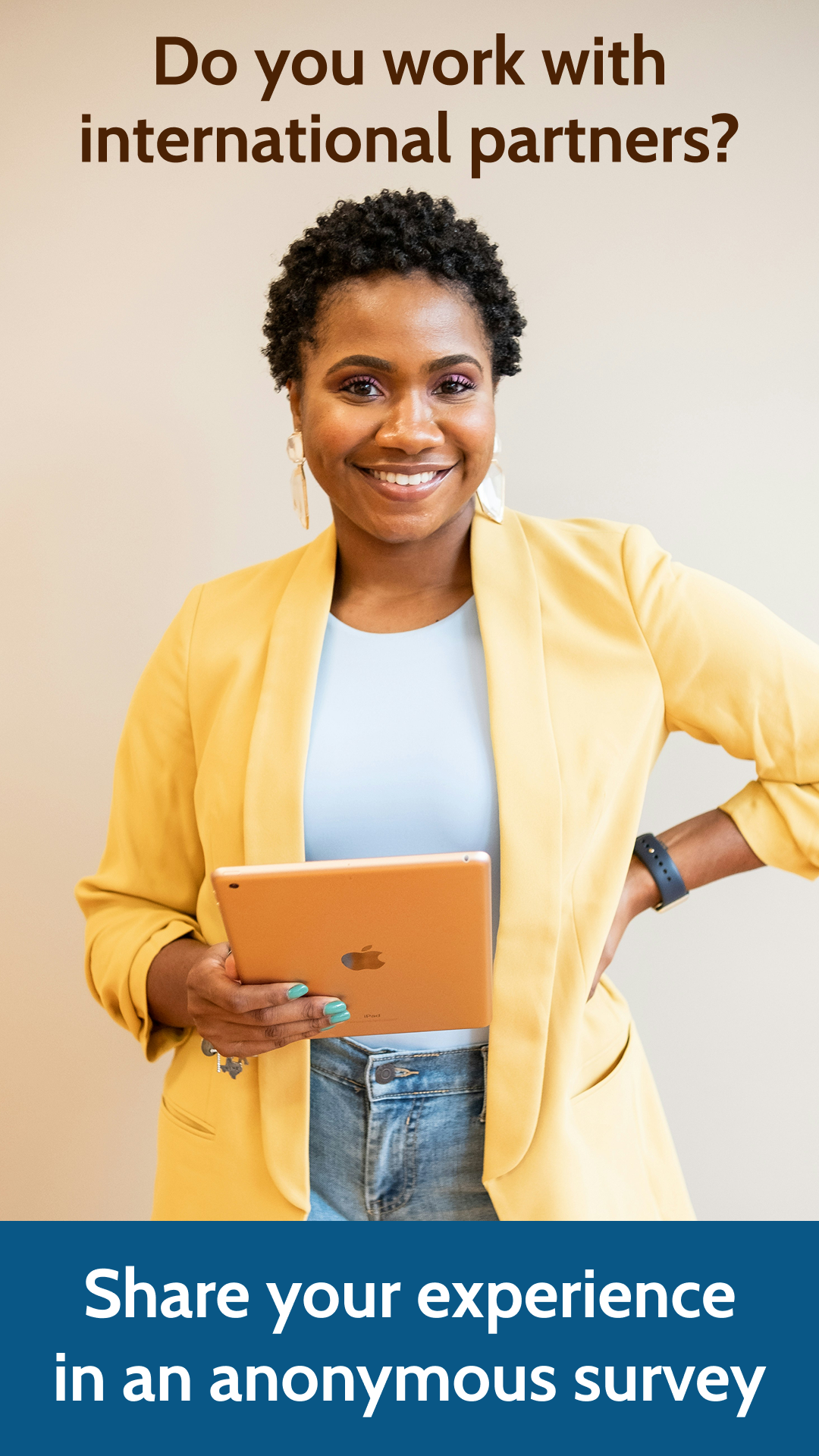 BloomMedia Facebook ad: Do you work with international partners?