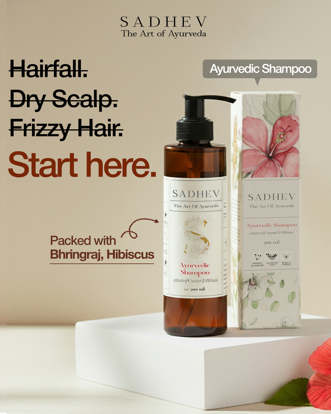 Sadhev Facebook ad