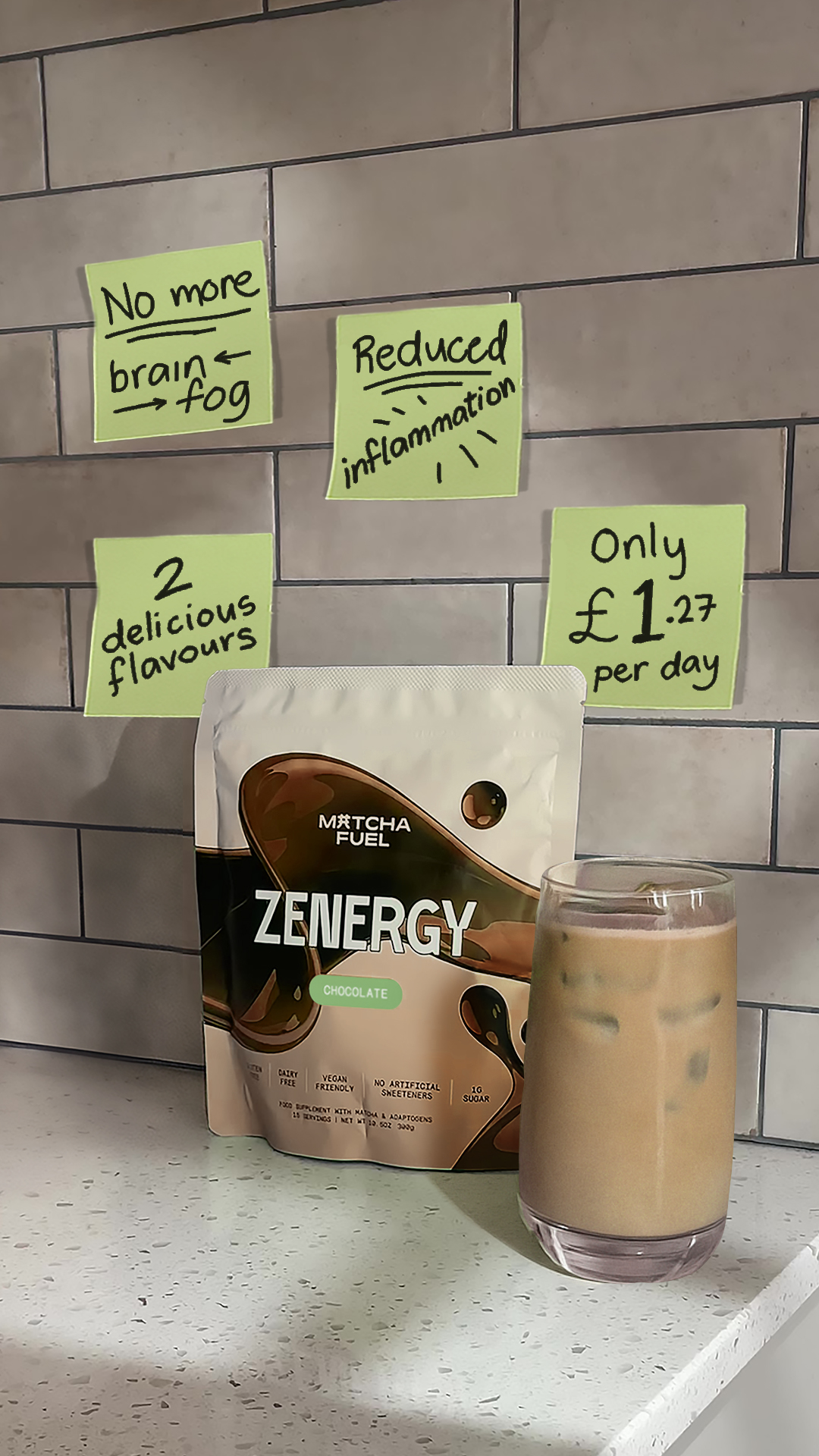 Matcha Fuel Facebook ad