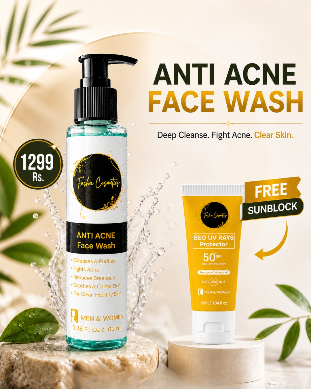 Fasha Cosmetics  Facebook ad