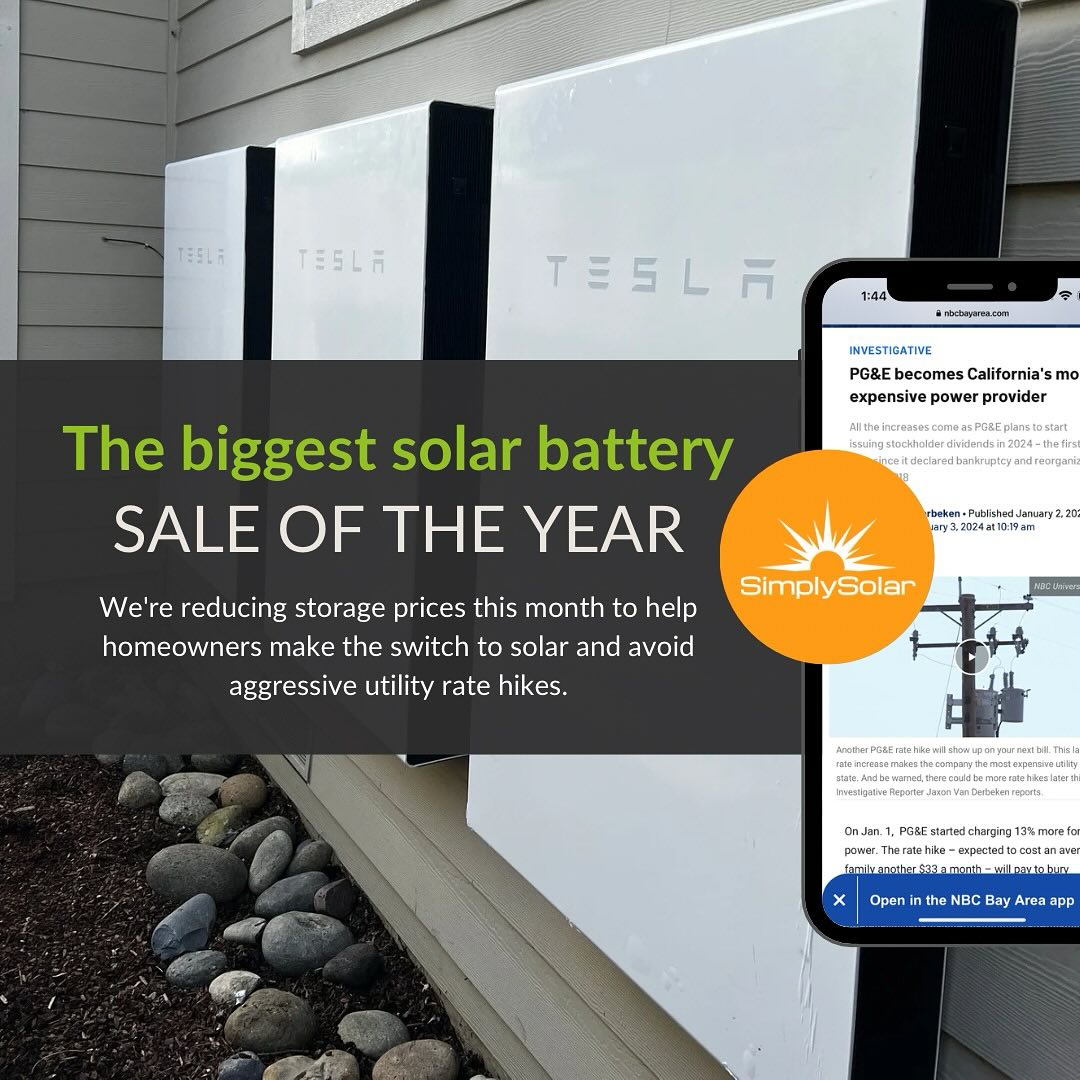 Simply Solar Facebook ad