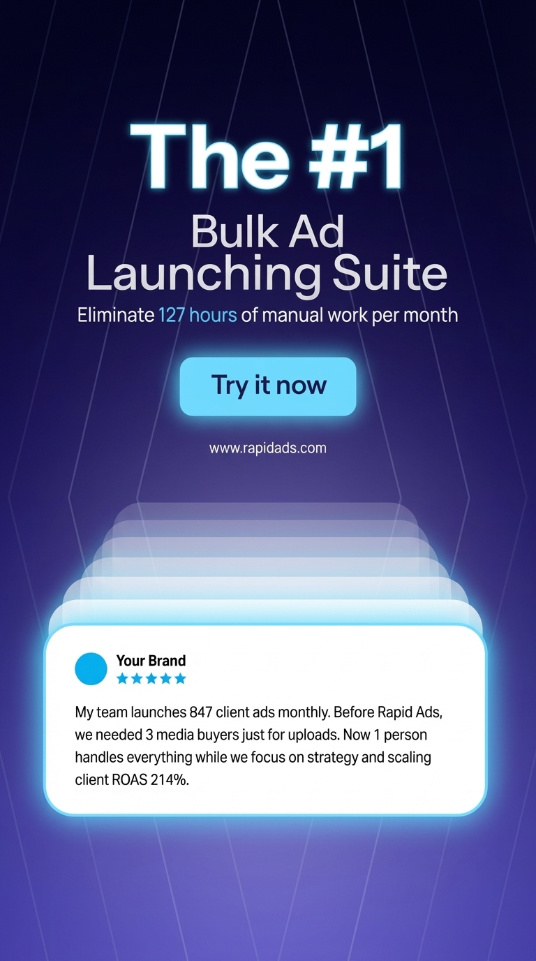 Rapid Ads Facebook ad