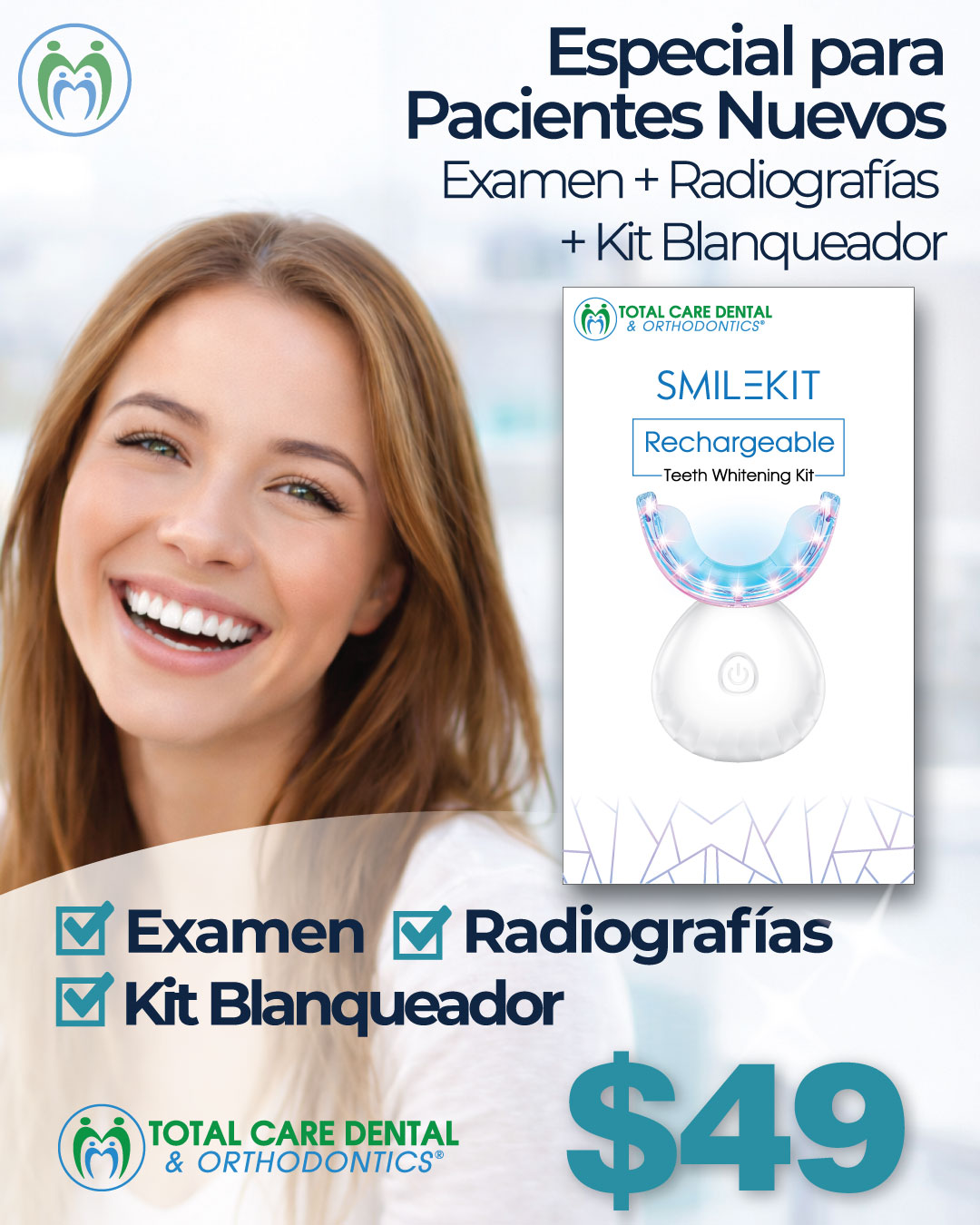 Total Care Dental & Orthodontics Facebook ad