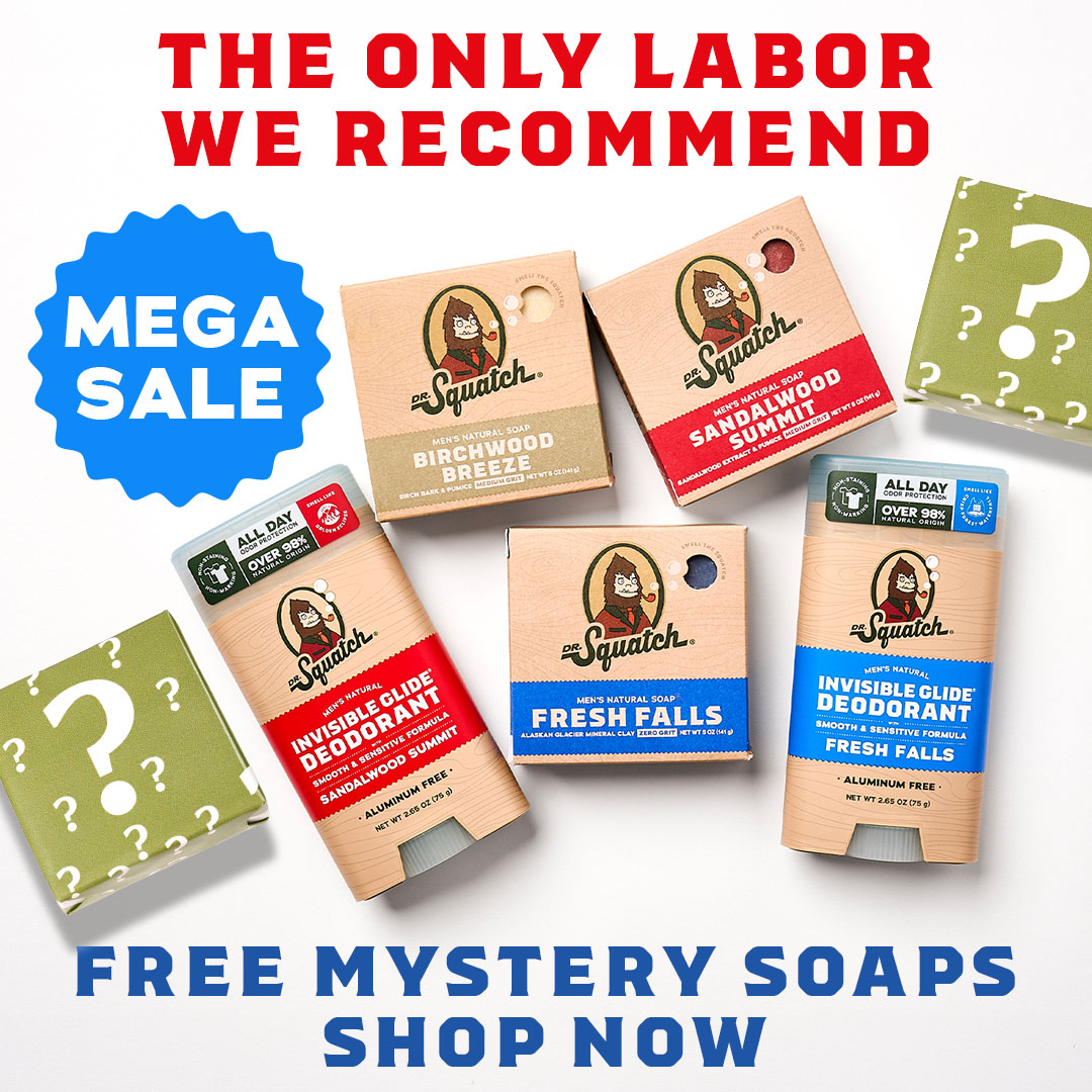 Dr. Squatch Facebook ad