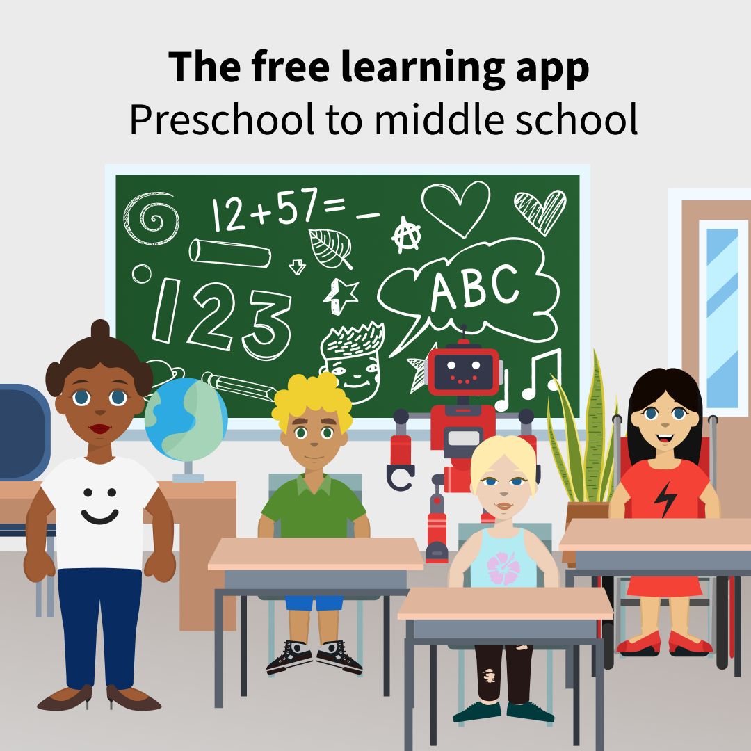 ANTON - the free learning app for school Facebook ad
