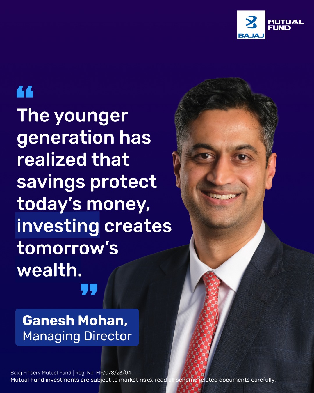 Bajaj Finserv Mutual Fund Facebook ad