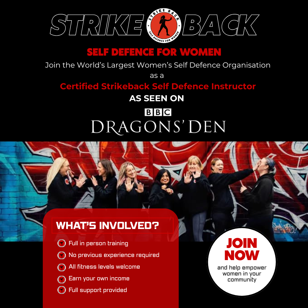 Strike Back Self Defence for Women Facebook ad