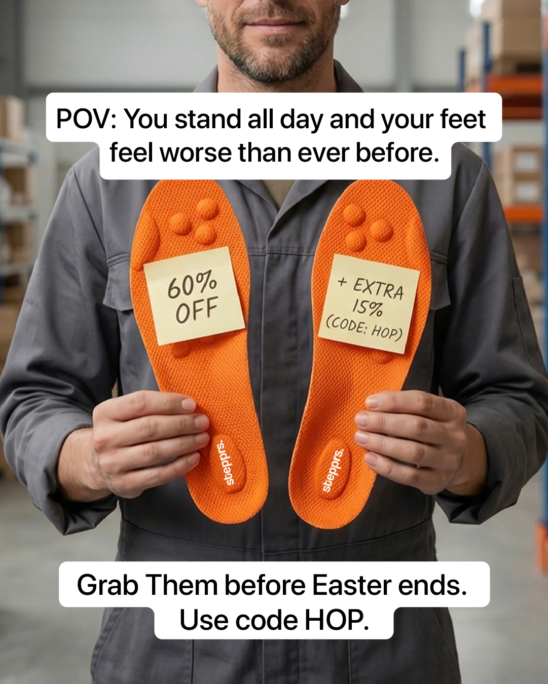 Stepprs Facebook ad