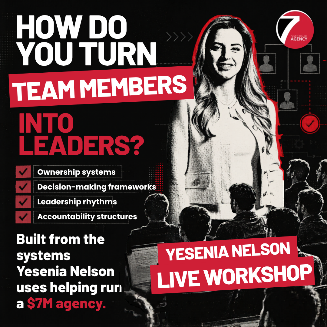Seven Figure Agency Facebook ad
