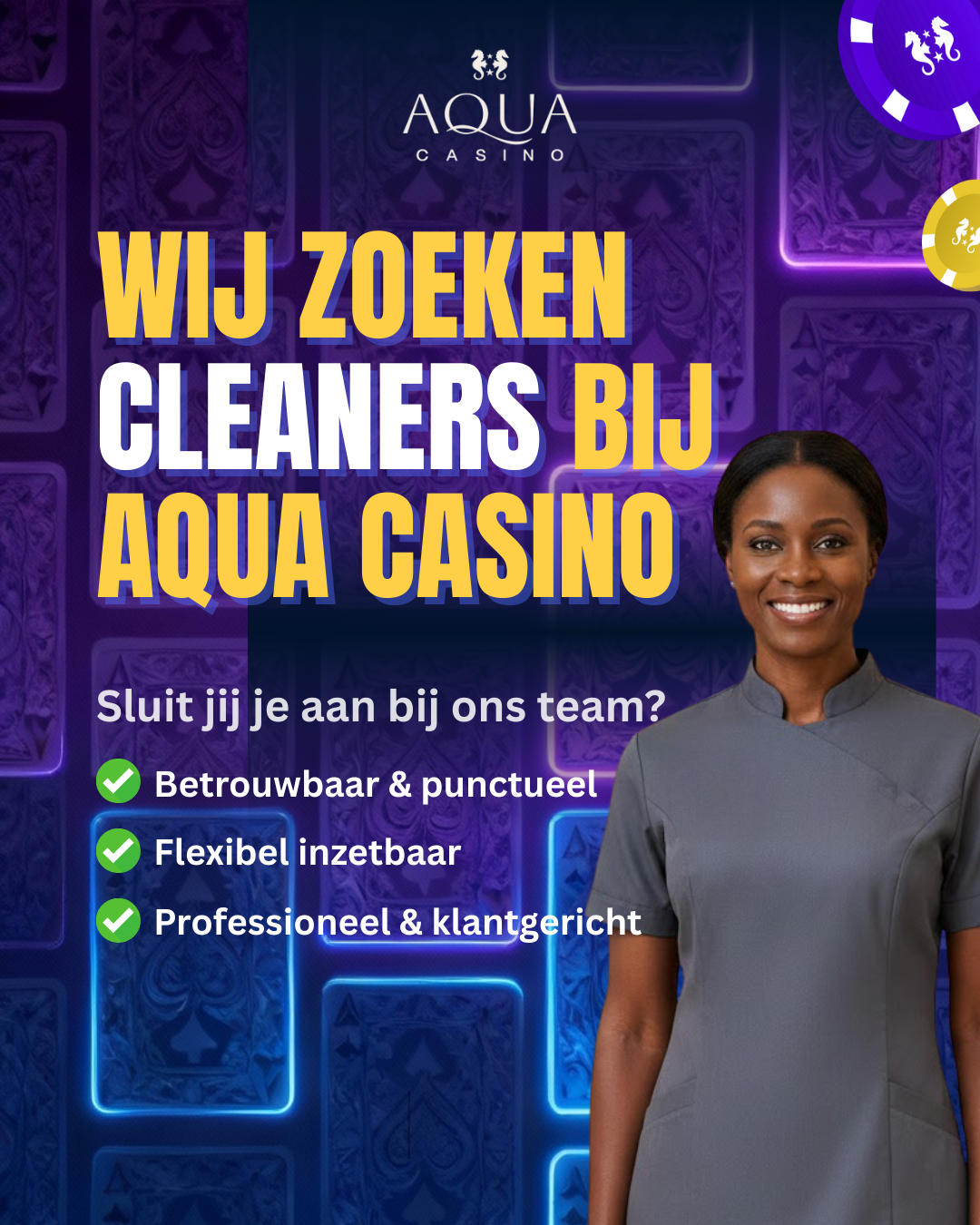 Aqua Casino Curaçao Facebook ad