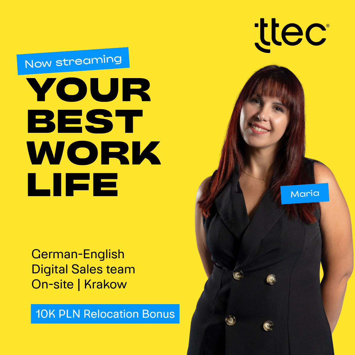 TTEC Europe Facebook ad from May 13, 2026