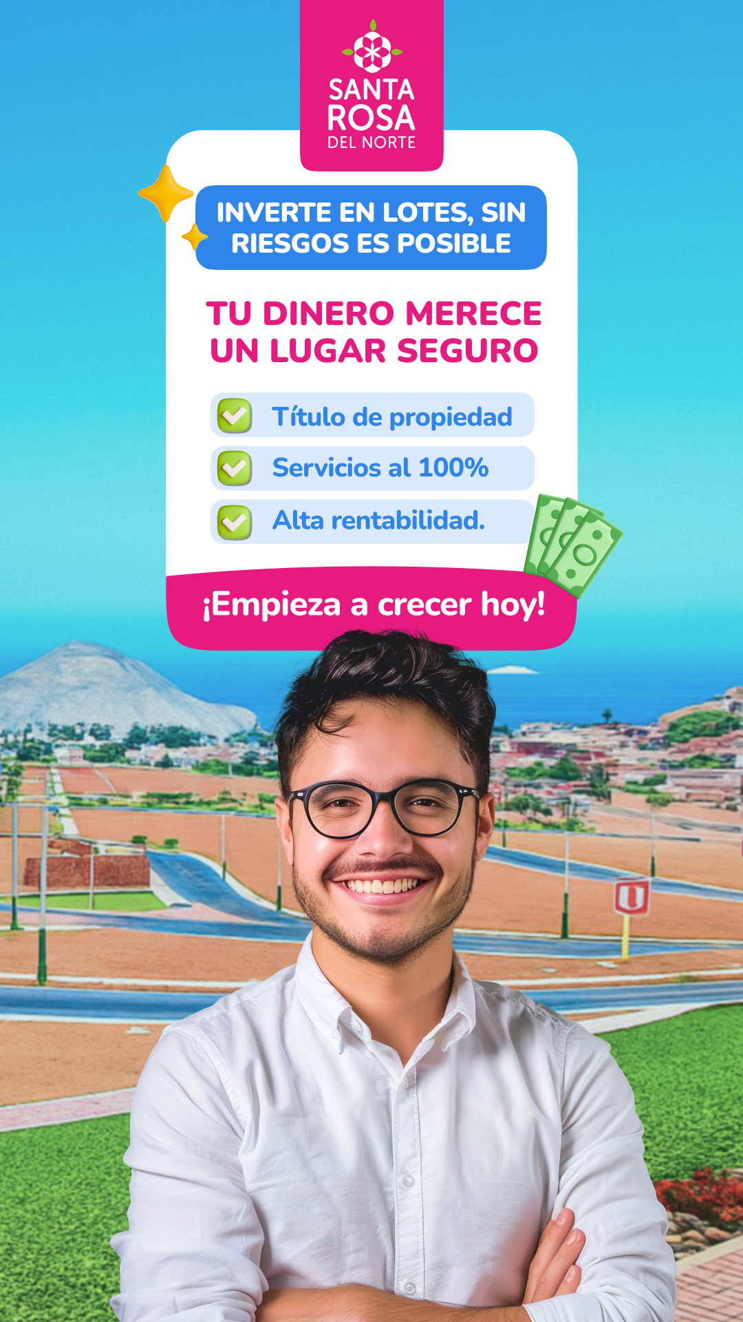 Urbanización Santa Rosa del Norte Facebook ad from Jun 17, 2026